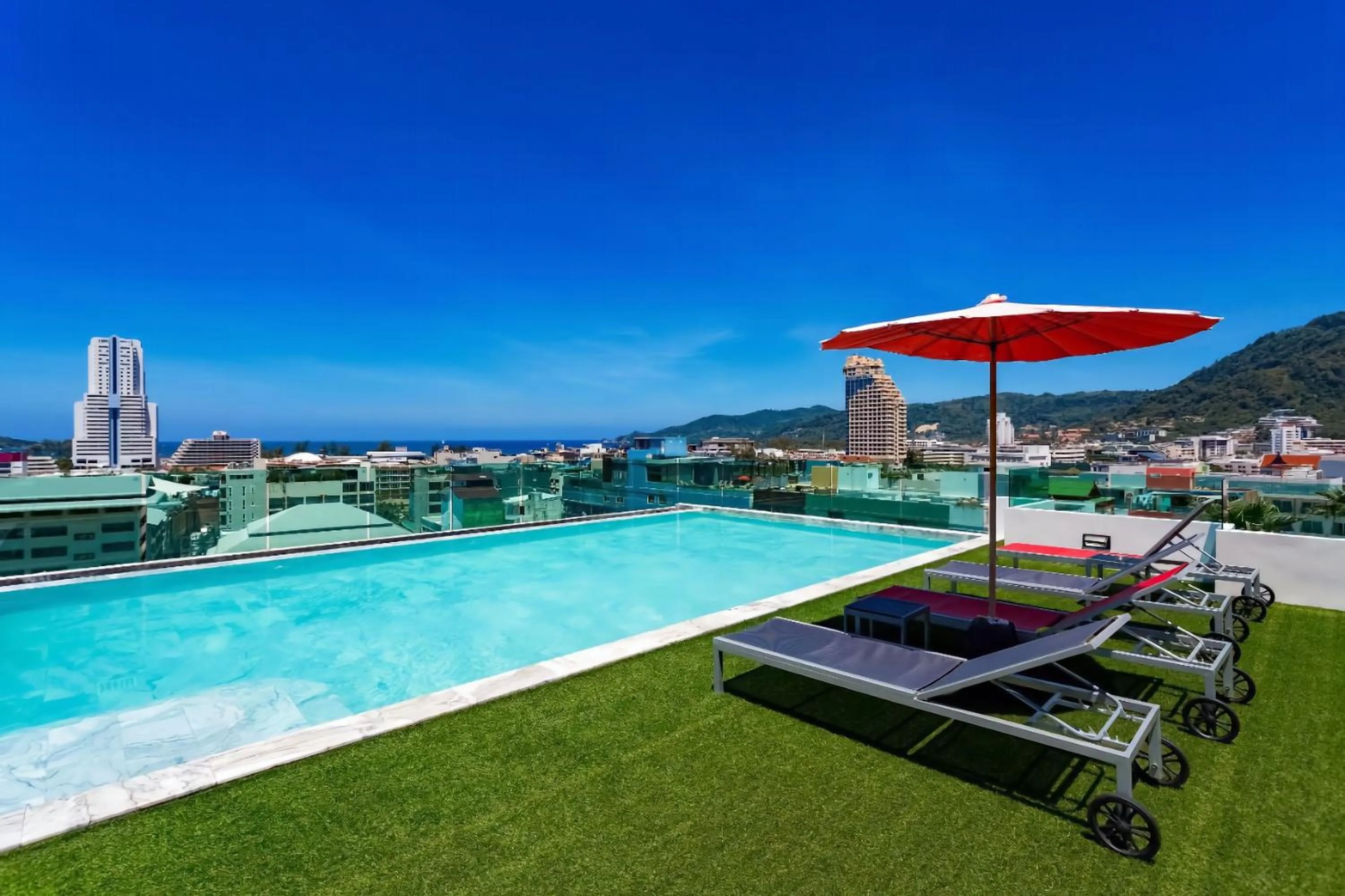 Swimming Pool in At Patong Hotel - SHA Certified