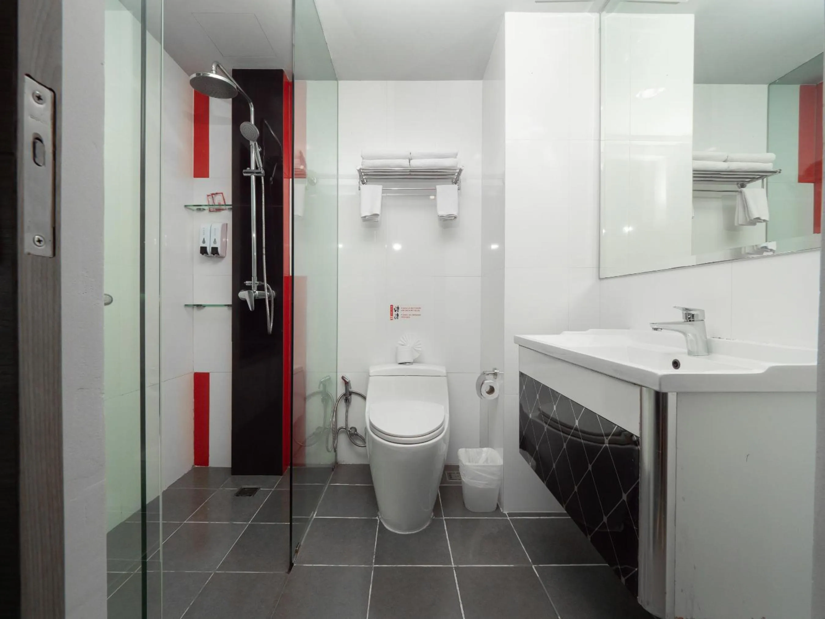 Shower, Bathroom in At Patong Hotel - SHA Certified