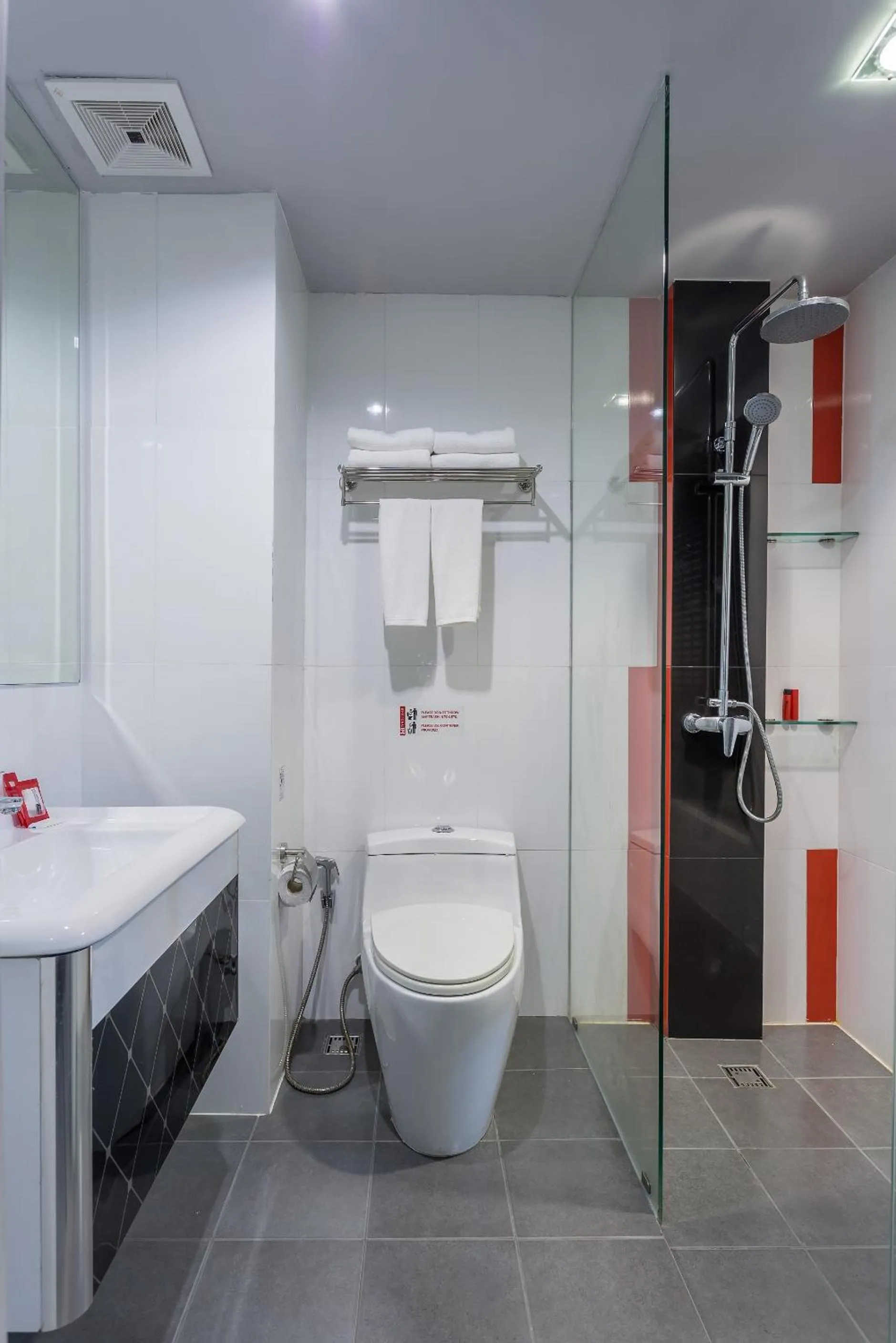 Bathroom in At Patong Hotel - SHA Certified