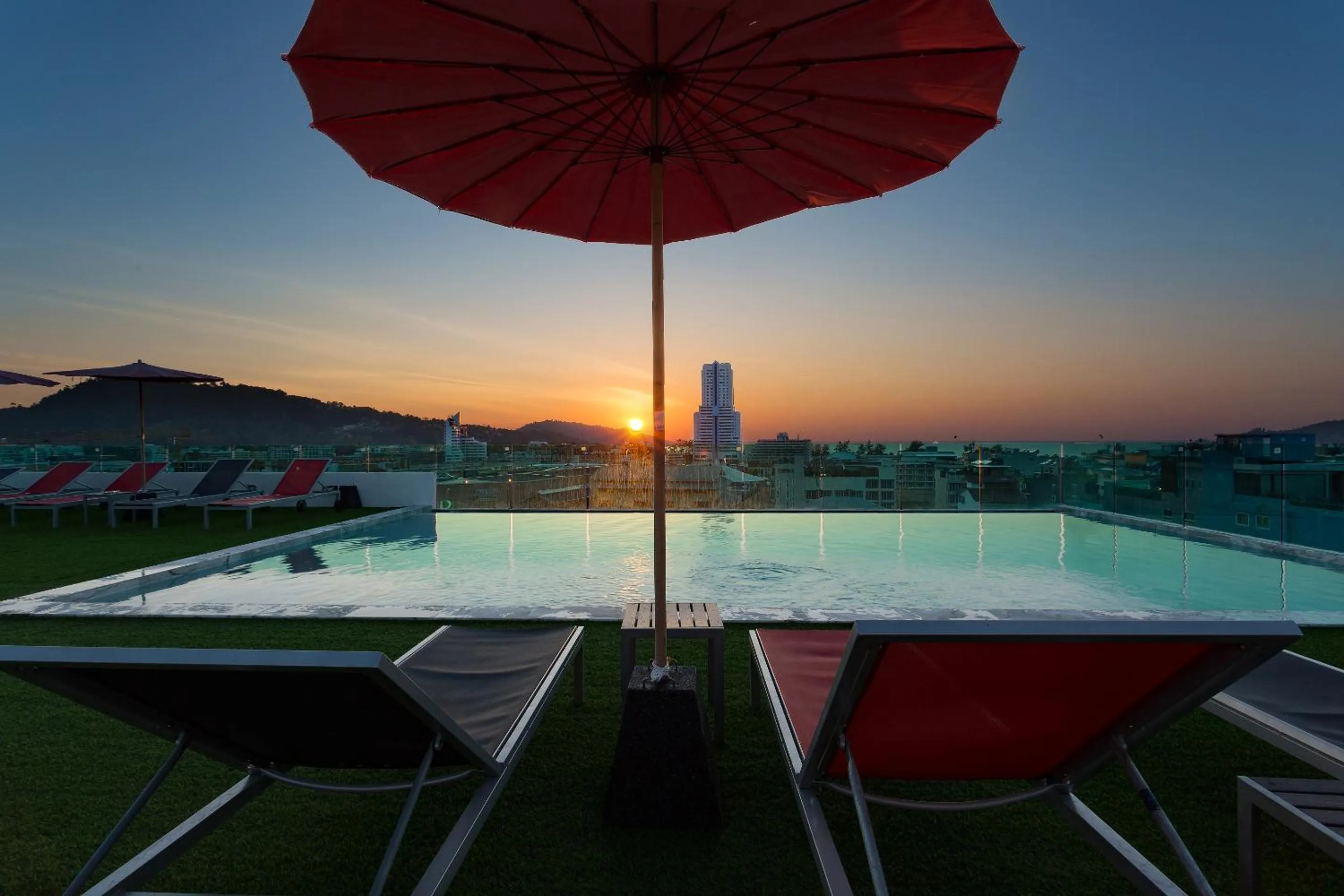 Swimming Pool in At Patong Hotel - SHA Certified