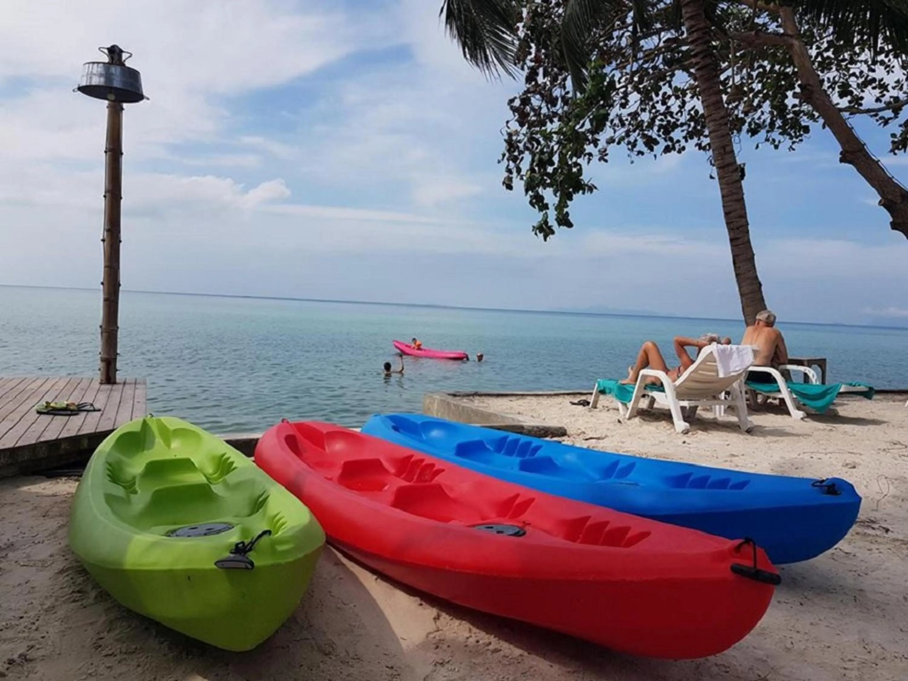 Canoeing in The Mud - Eco Hotel