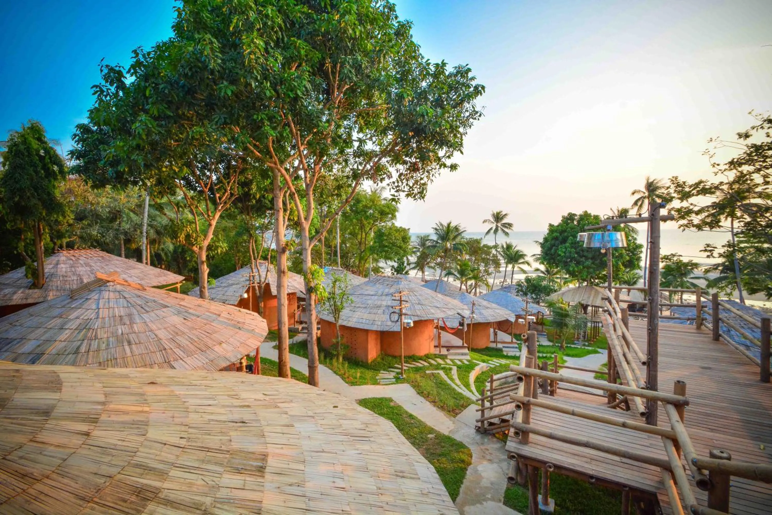 On site in The Mud - Eco Hotel