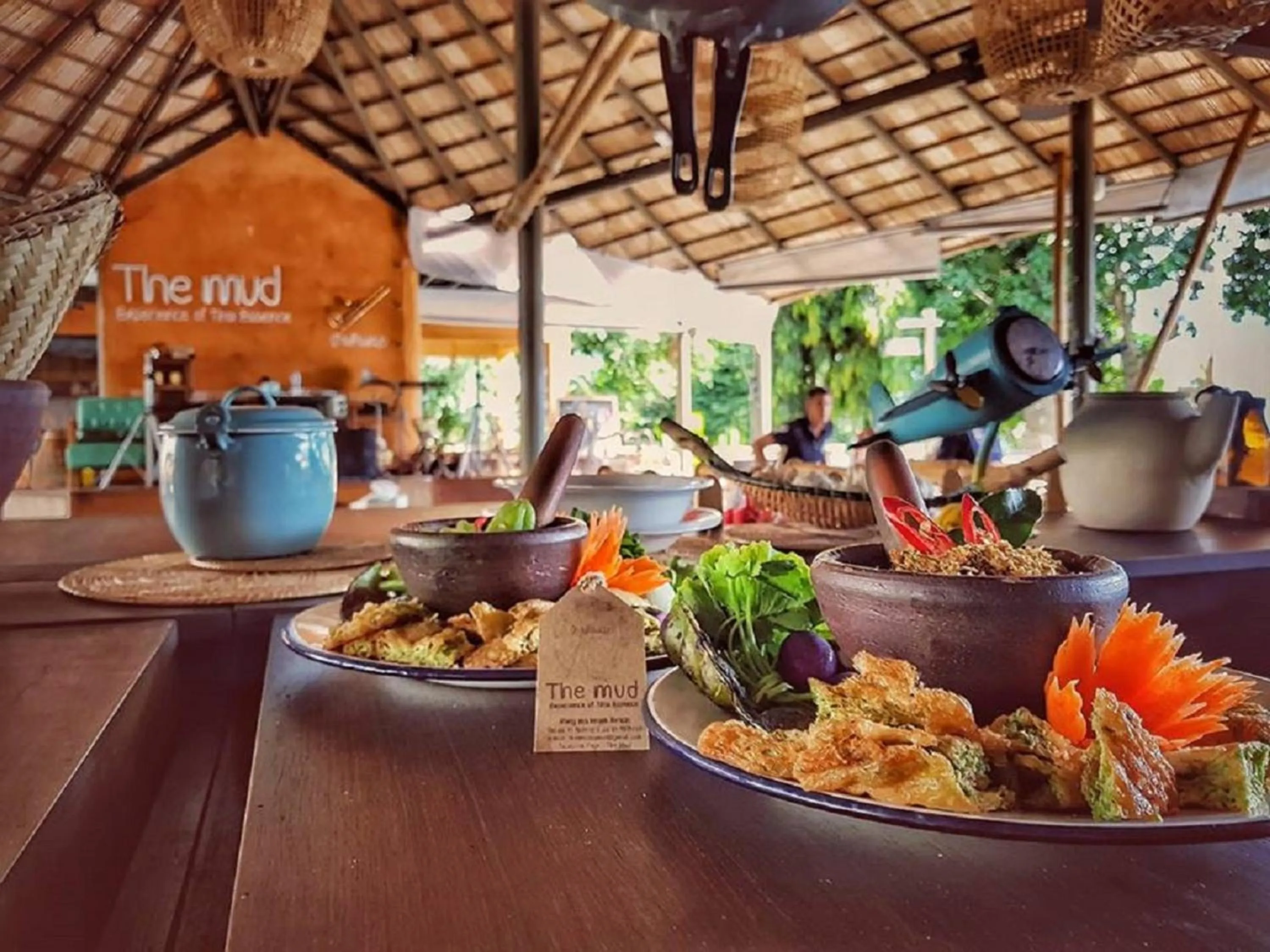 Food close-up in The Mud - Eco Hotel