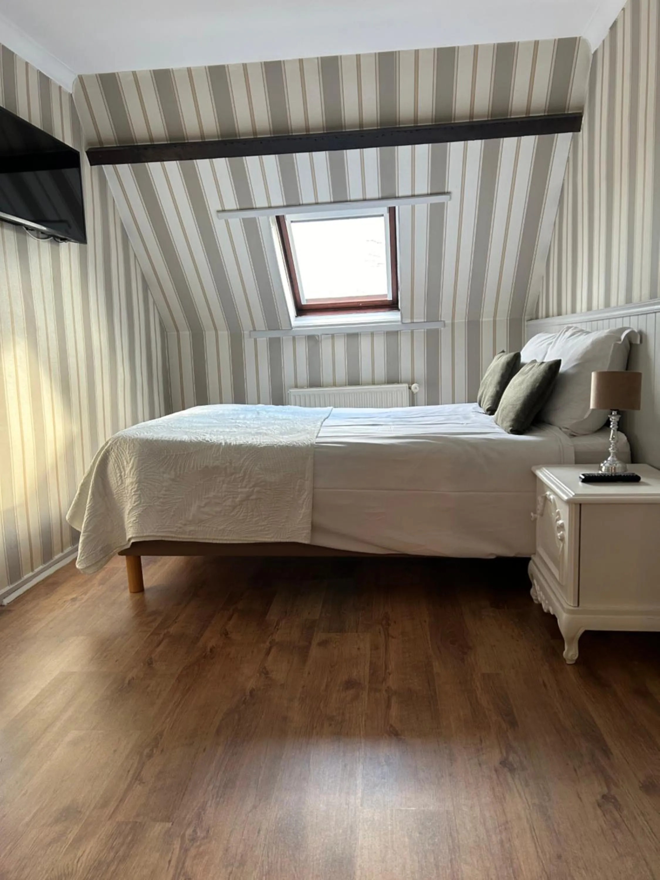 Bed in Hotel Vredehof