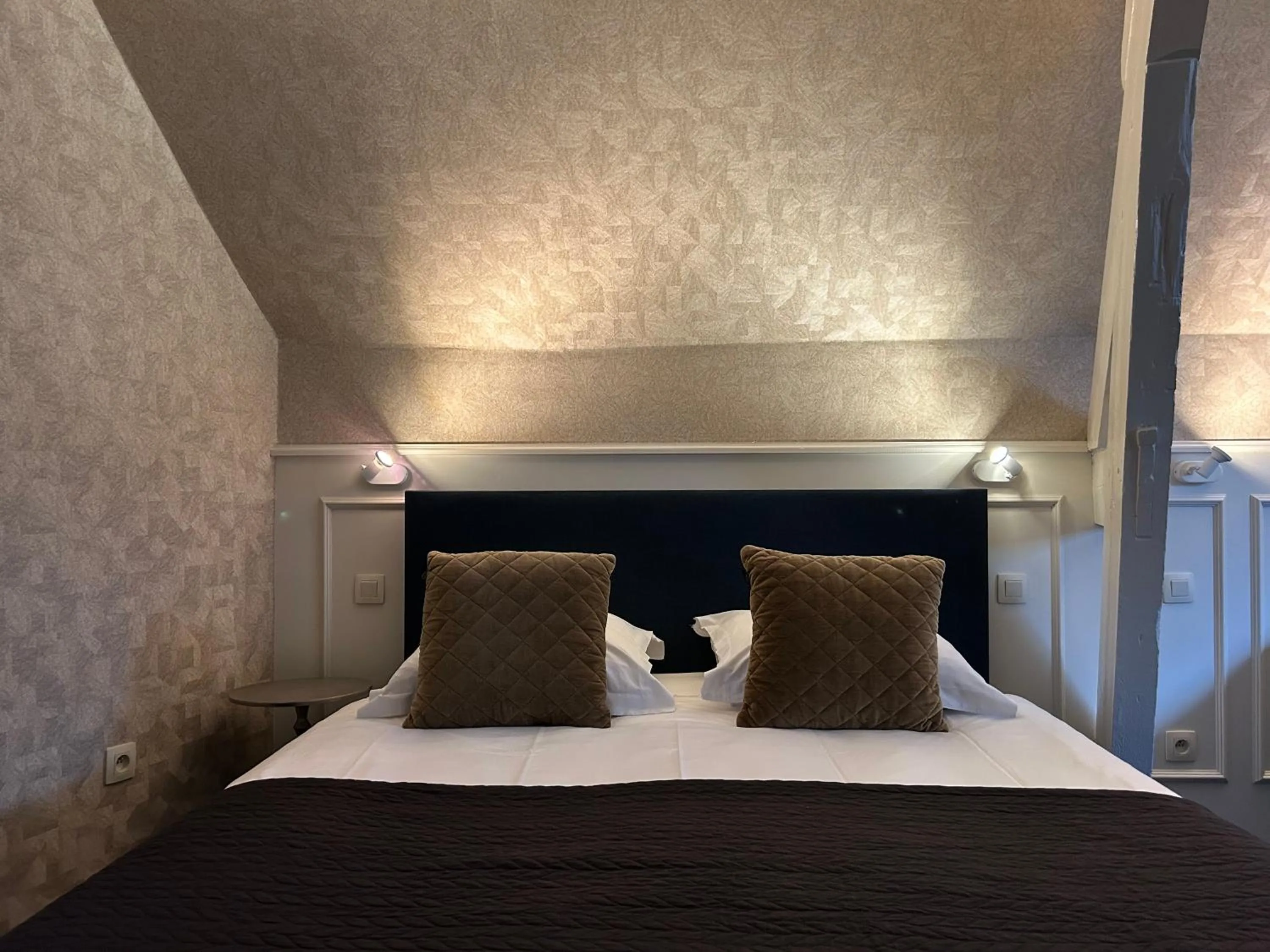 Bed in Hotel Vredehof