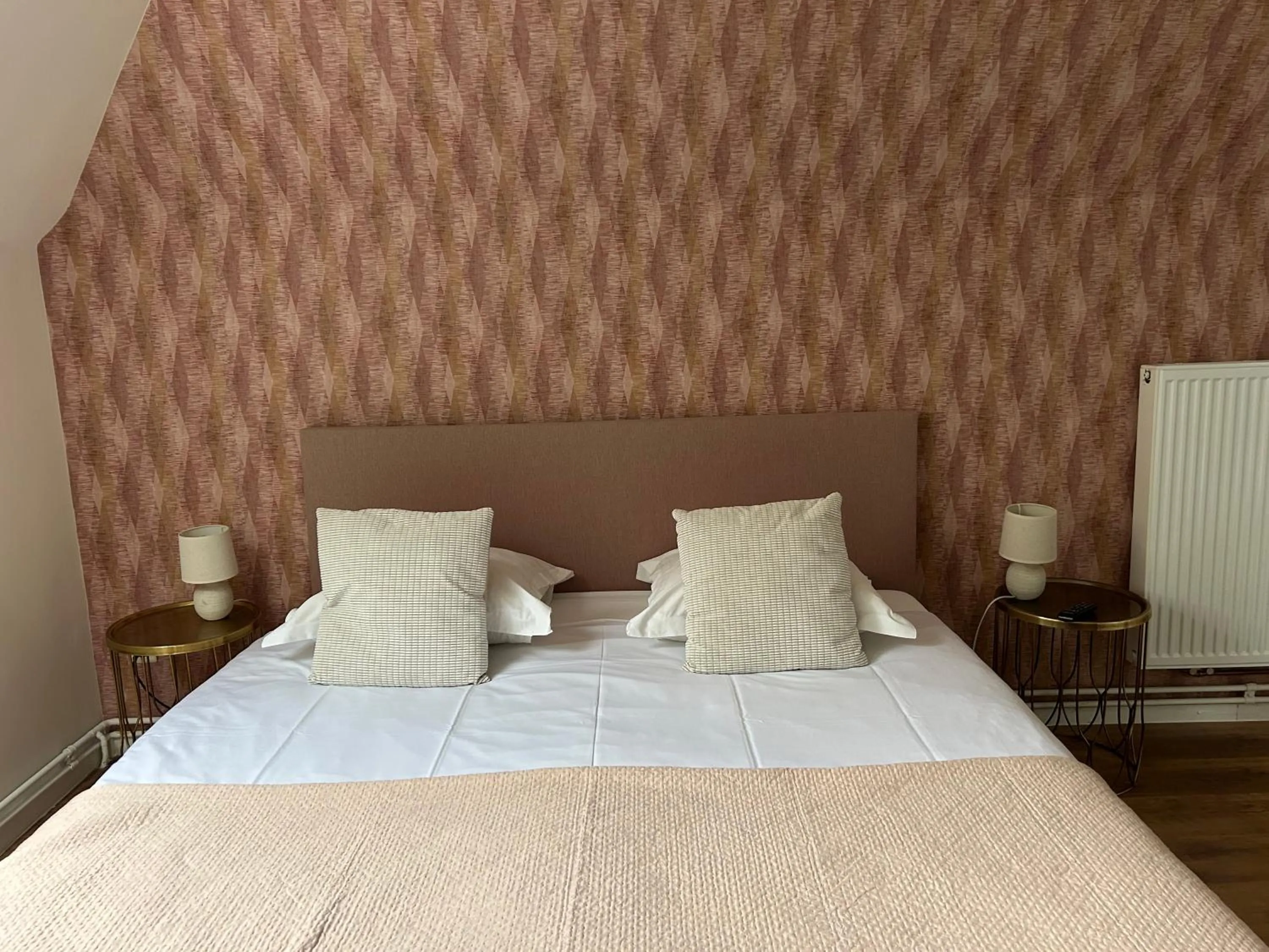 Bed in Hotel Vredehof