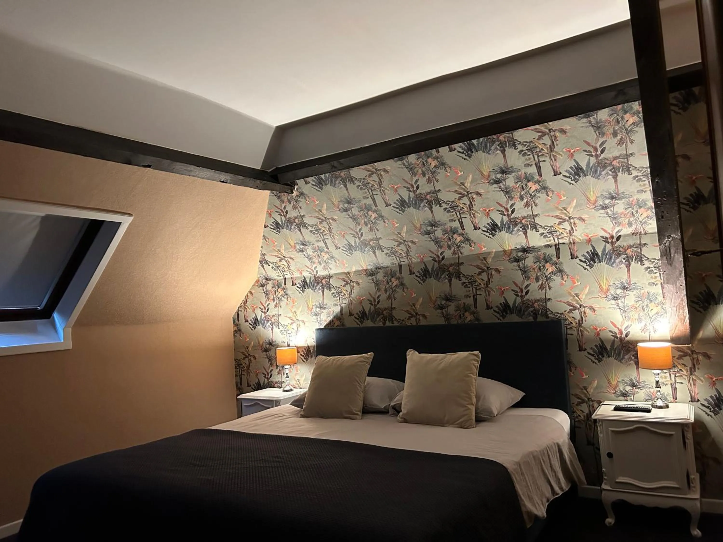 Bed in Hotel Vredehof