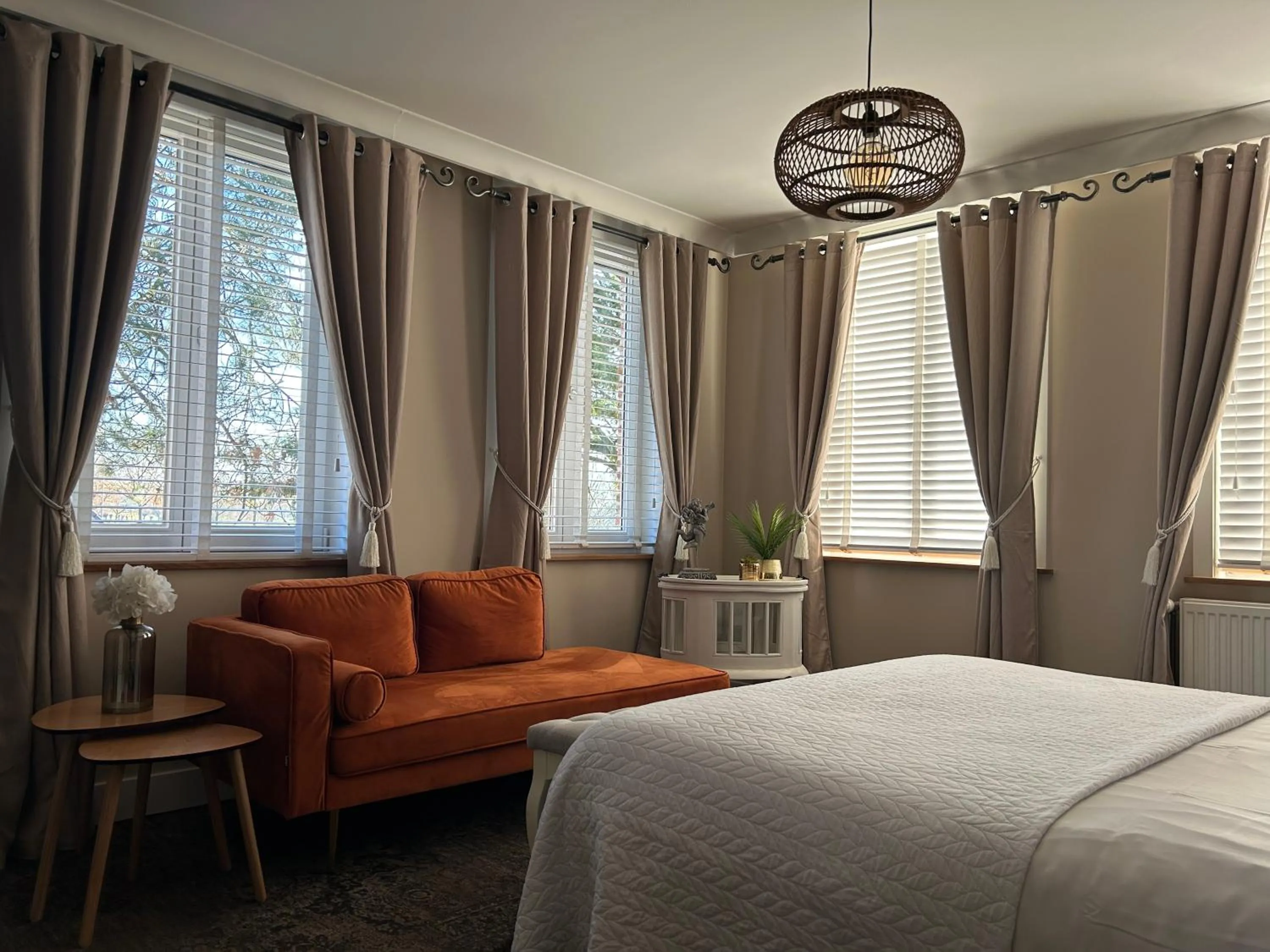 Bed in Hotel Vredehof