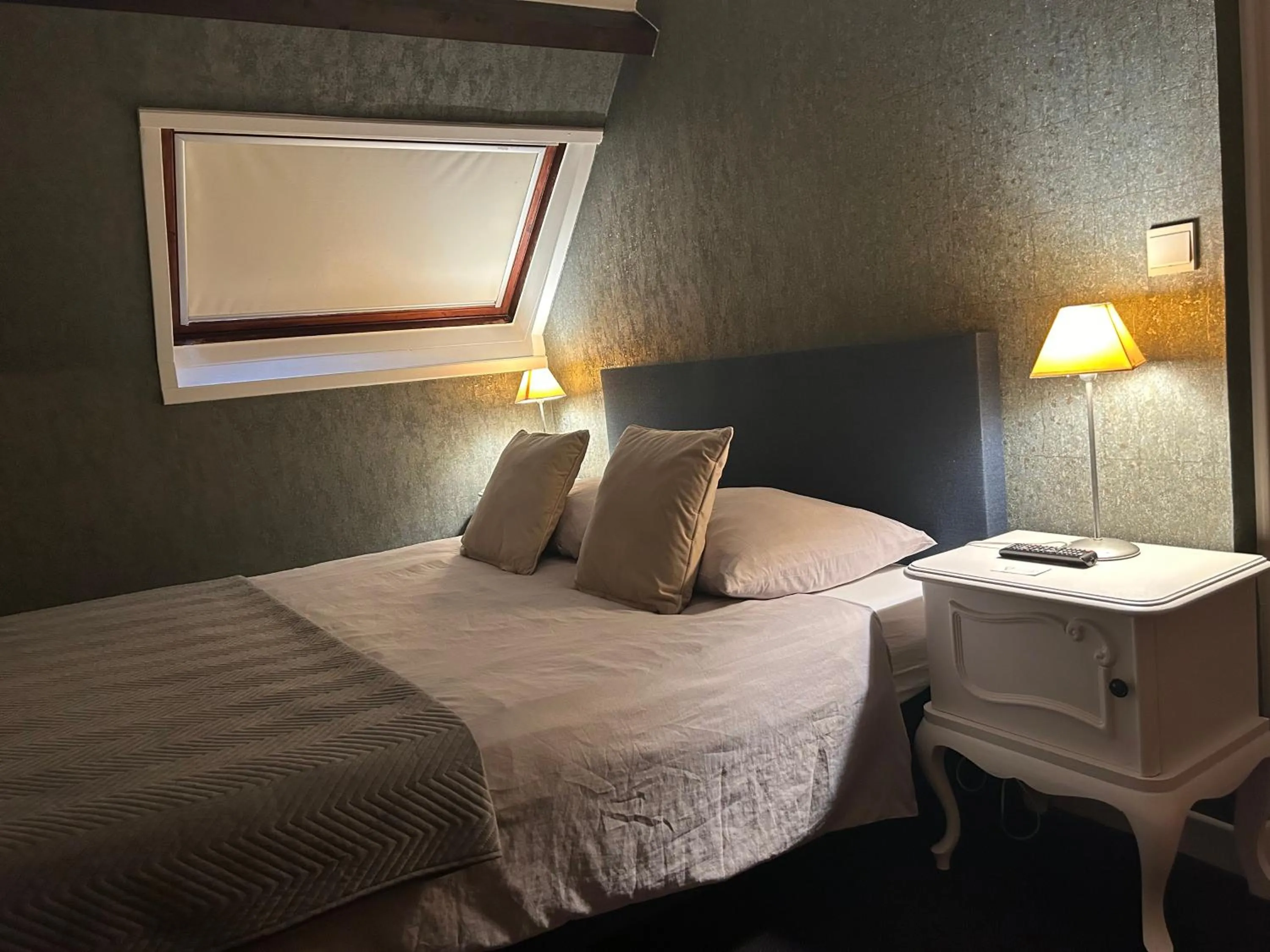 Bed in Hotel Vredehof