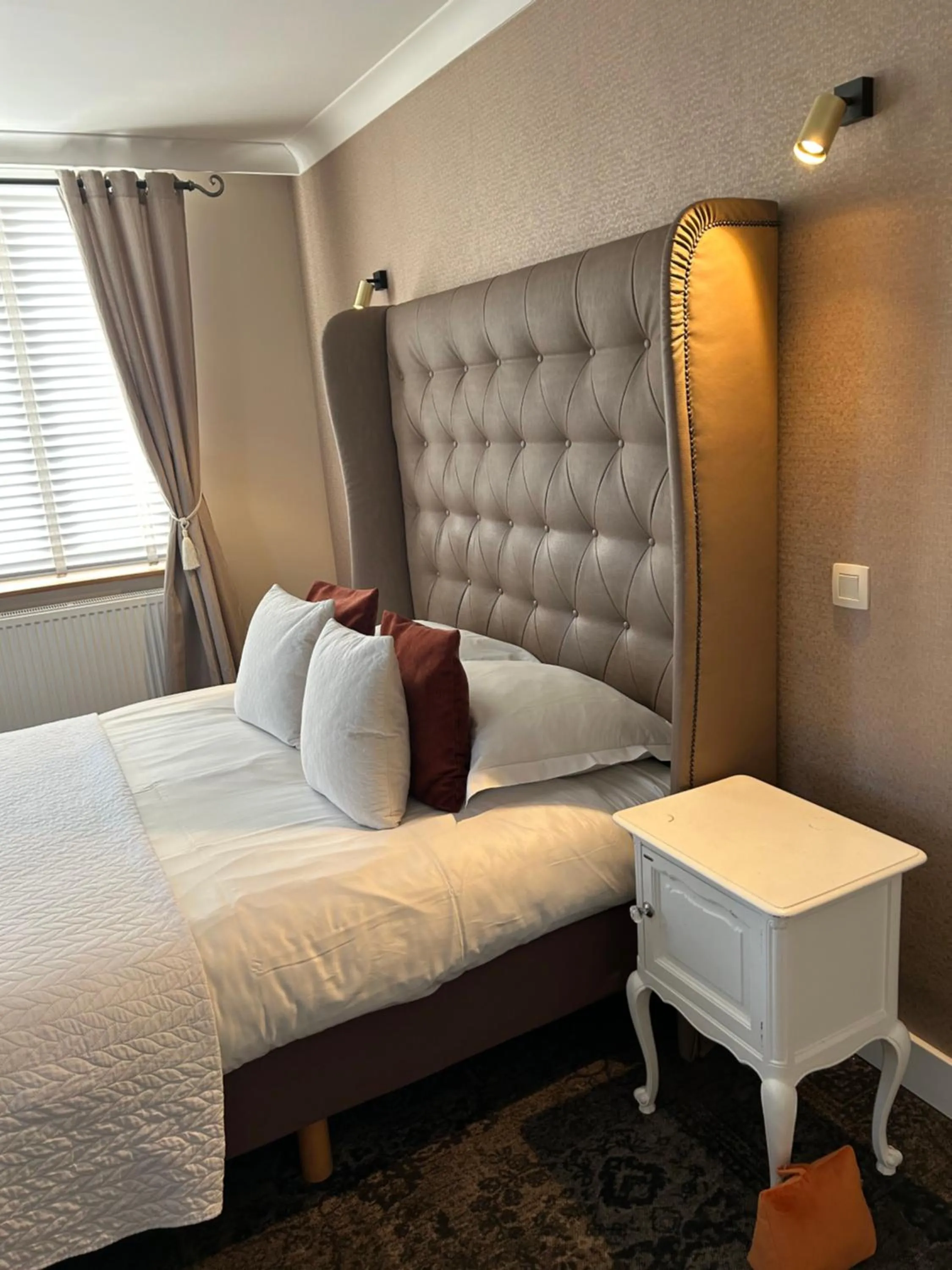 Bed in Hotel Vredehof