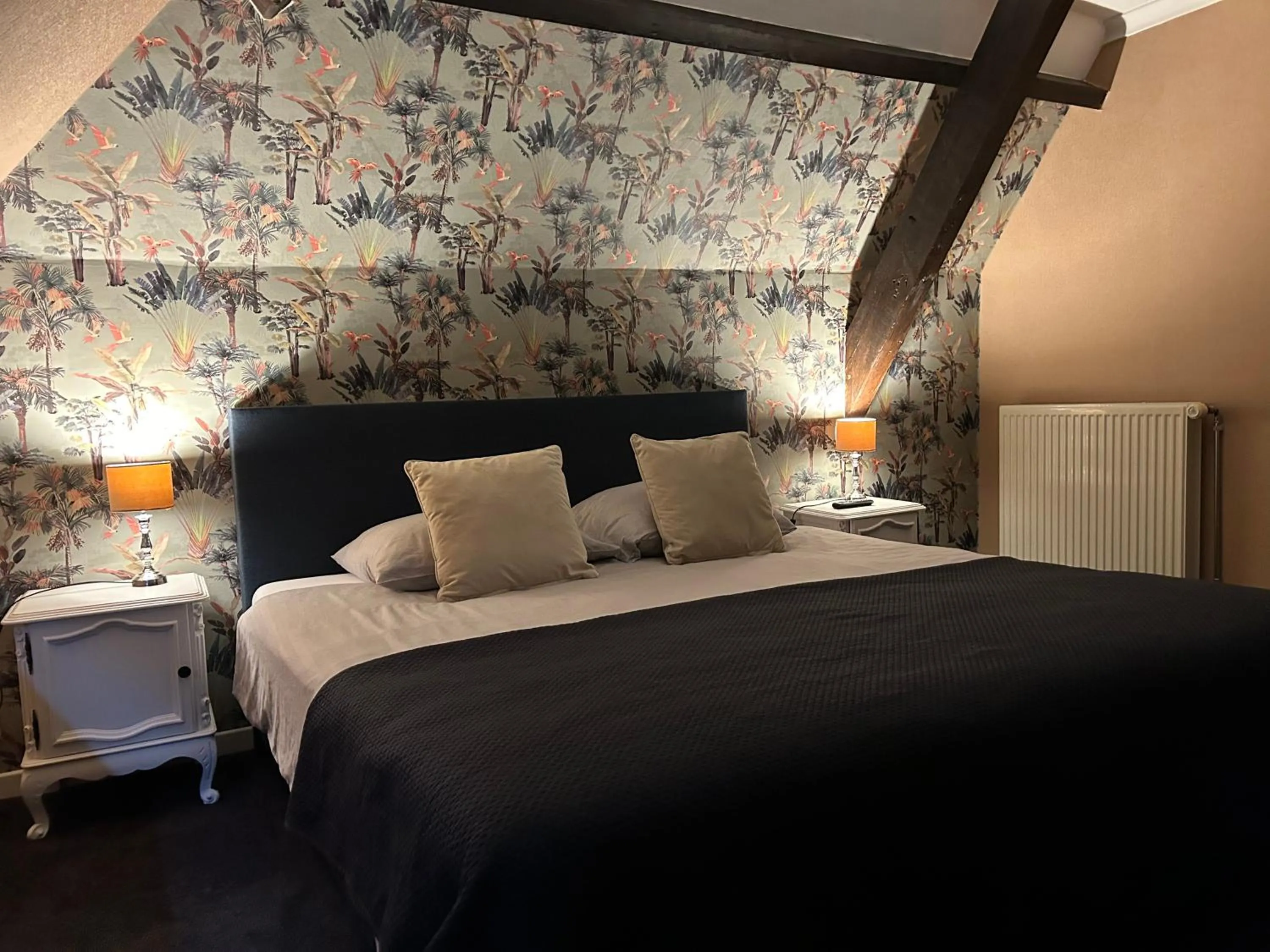 Bed in Hotel Vredehof