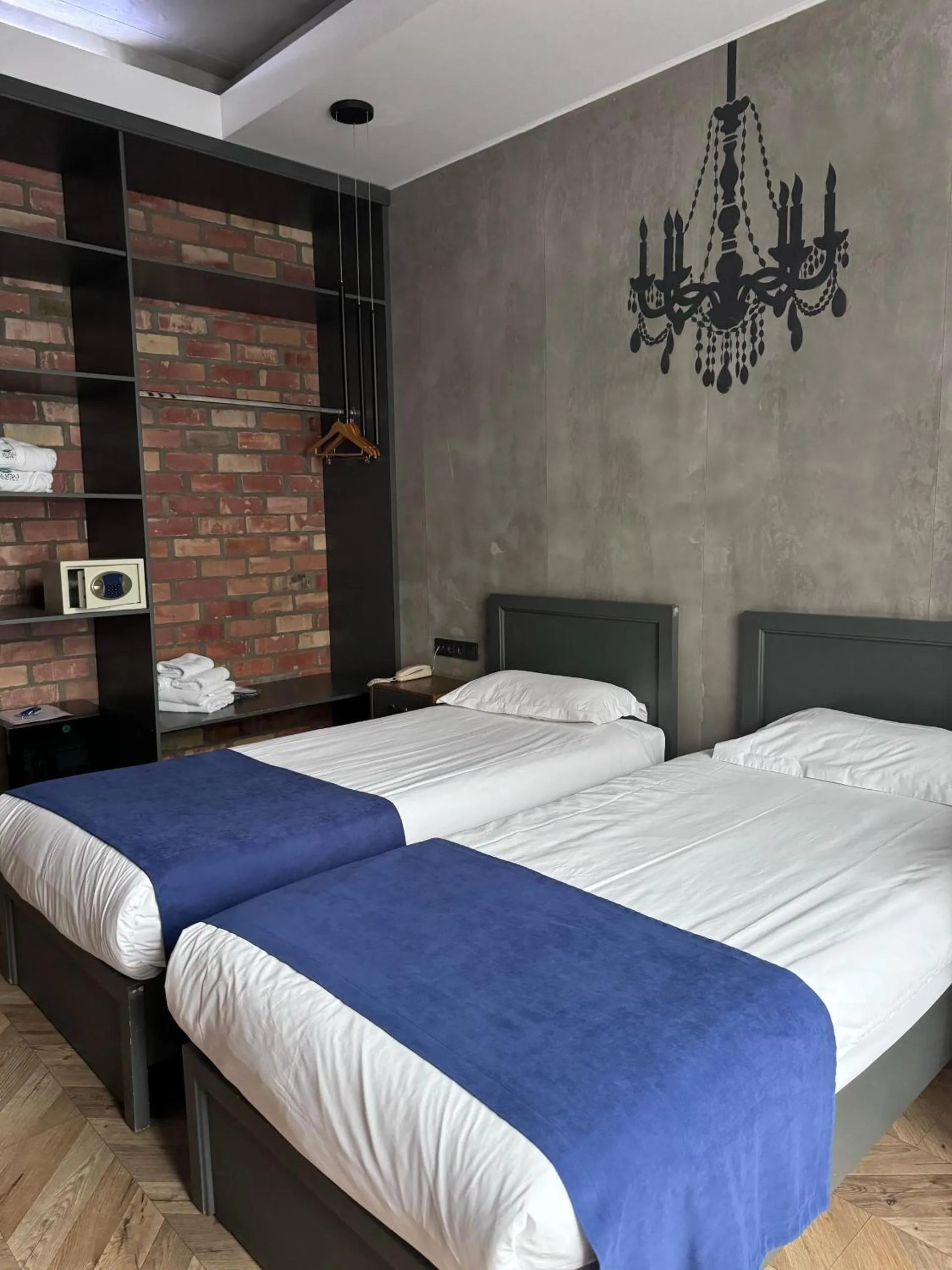 Bed in Bugu Hotel Bishkek