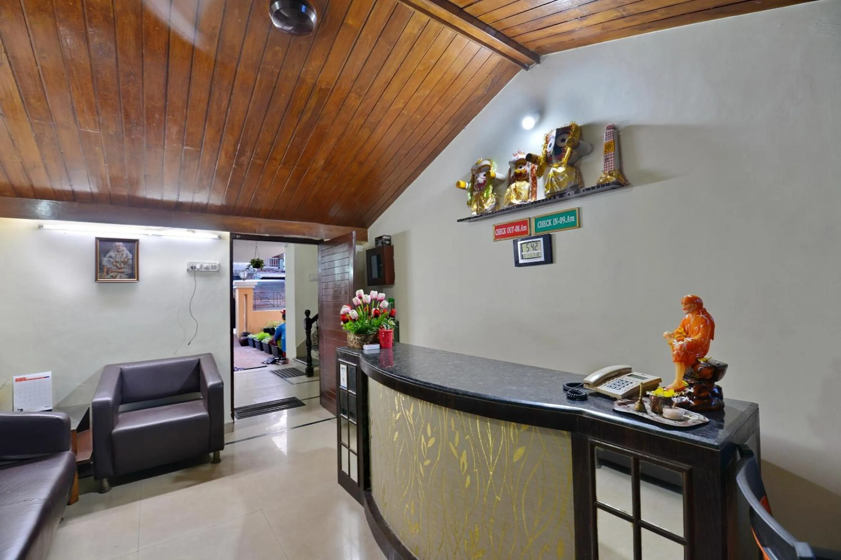 Lobby or reception in Super Hotel O Sai Leela