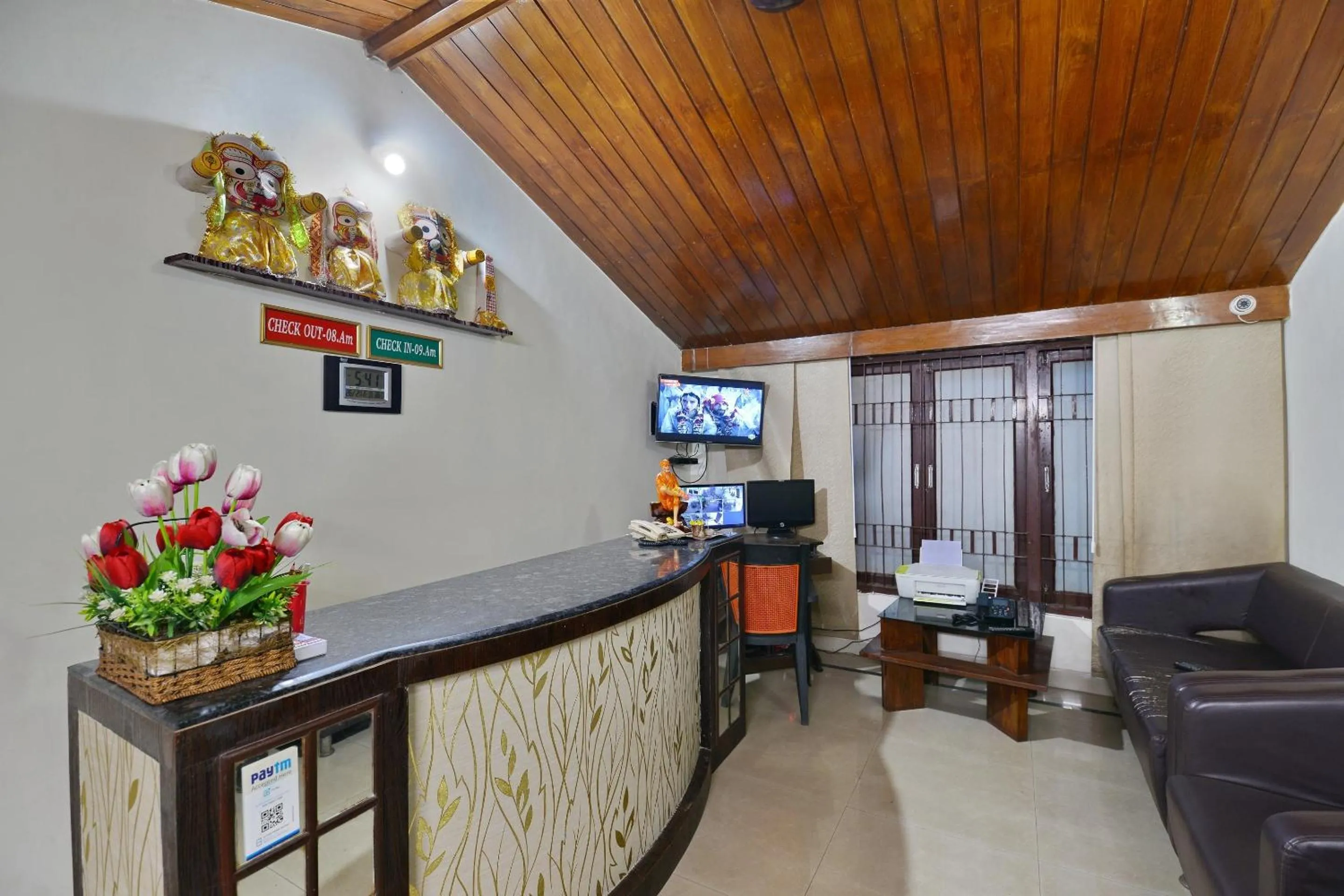 Lobby or reception in Super Hotel O Sai Leela