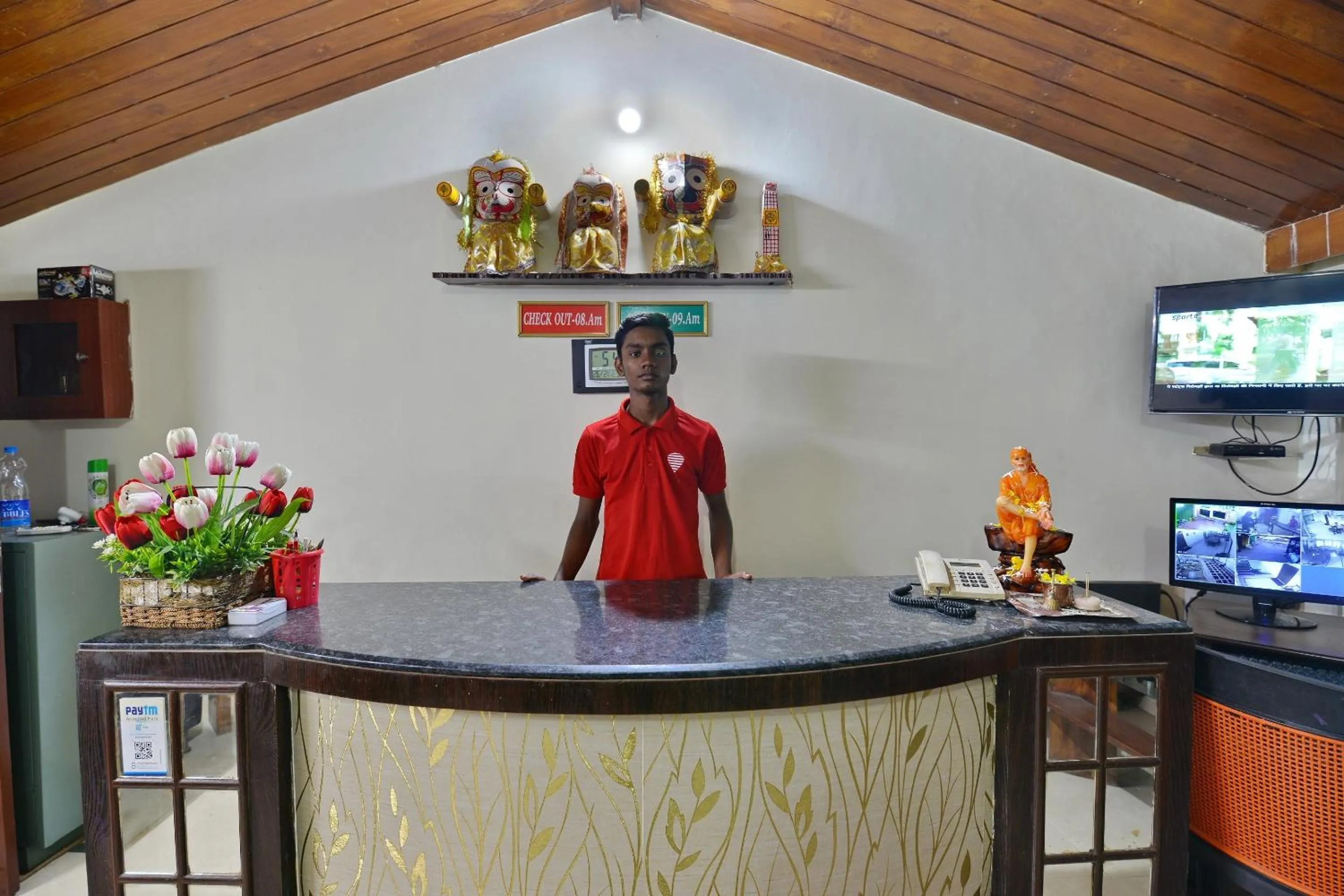 Lobby or reception in Super Hotel O Sai Leela