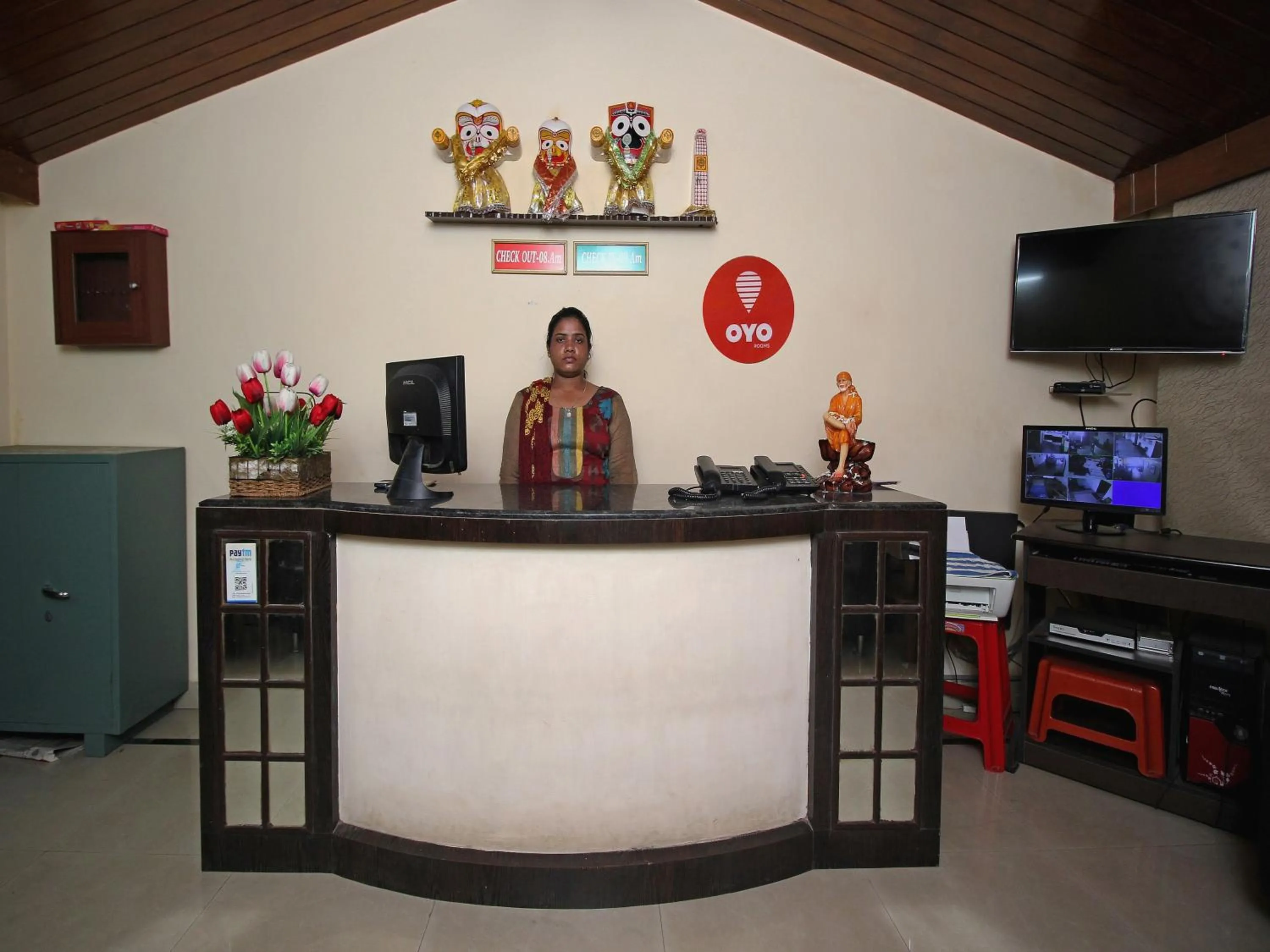 Lobby or reception in Super Hotel O Sai Leela