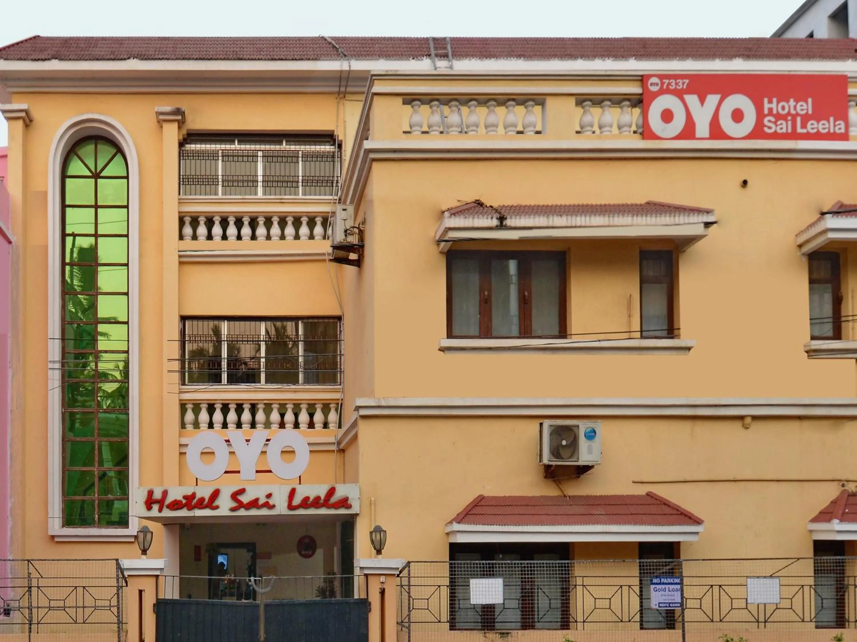 Facade/entrance in Super Hotel O Sai Leela
