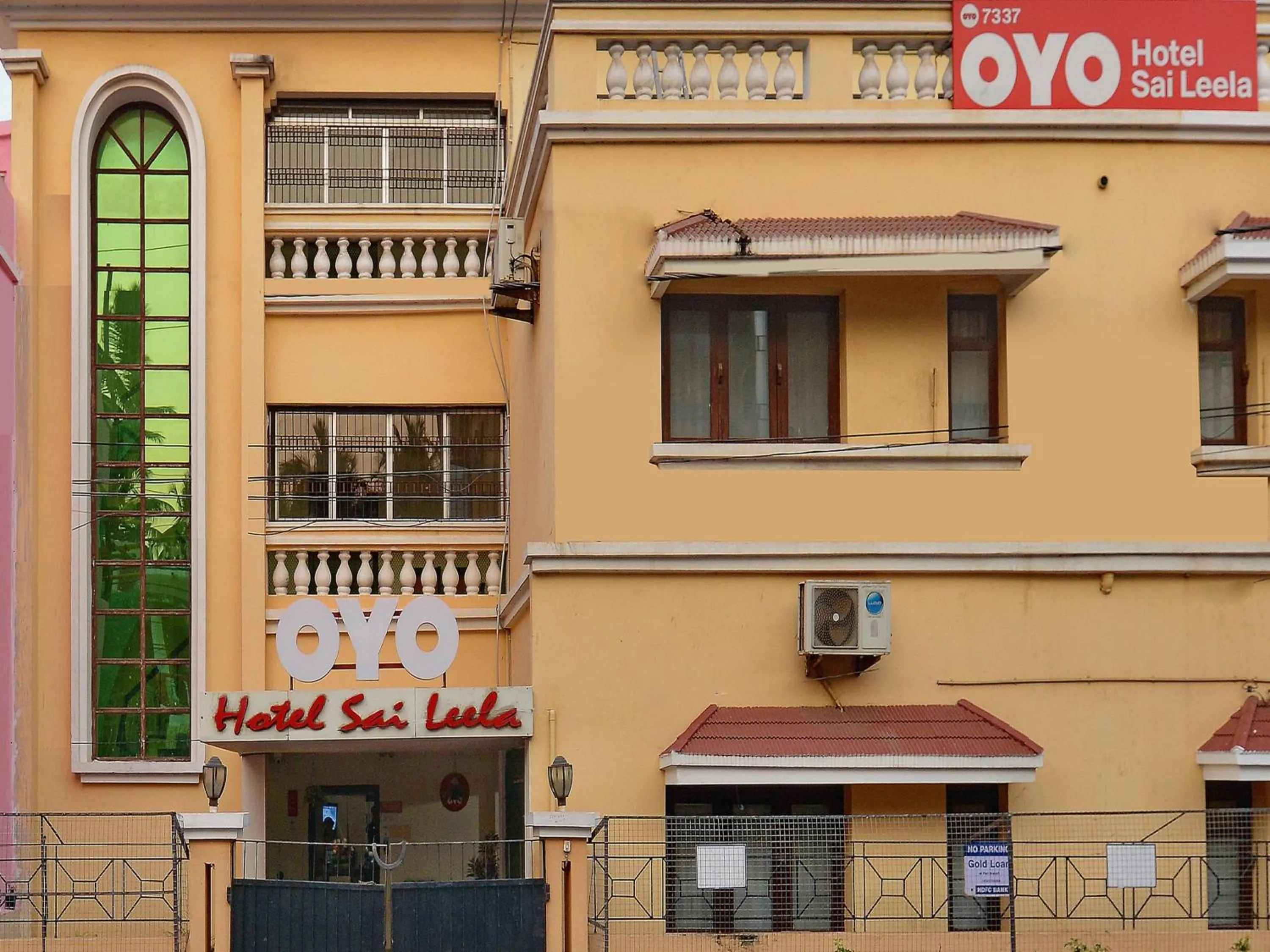 Facade/entrance in Super Hotel O Sai Leela