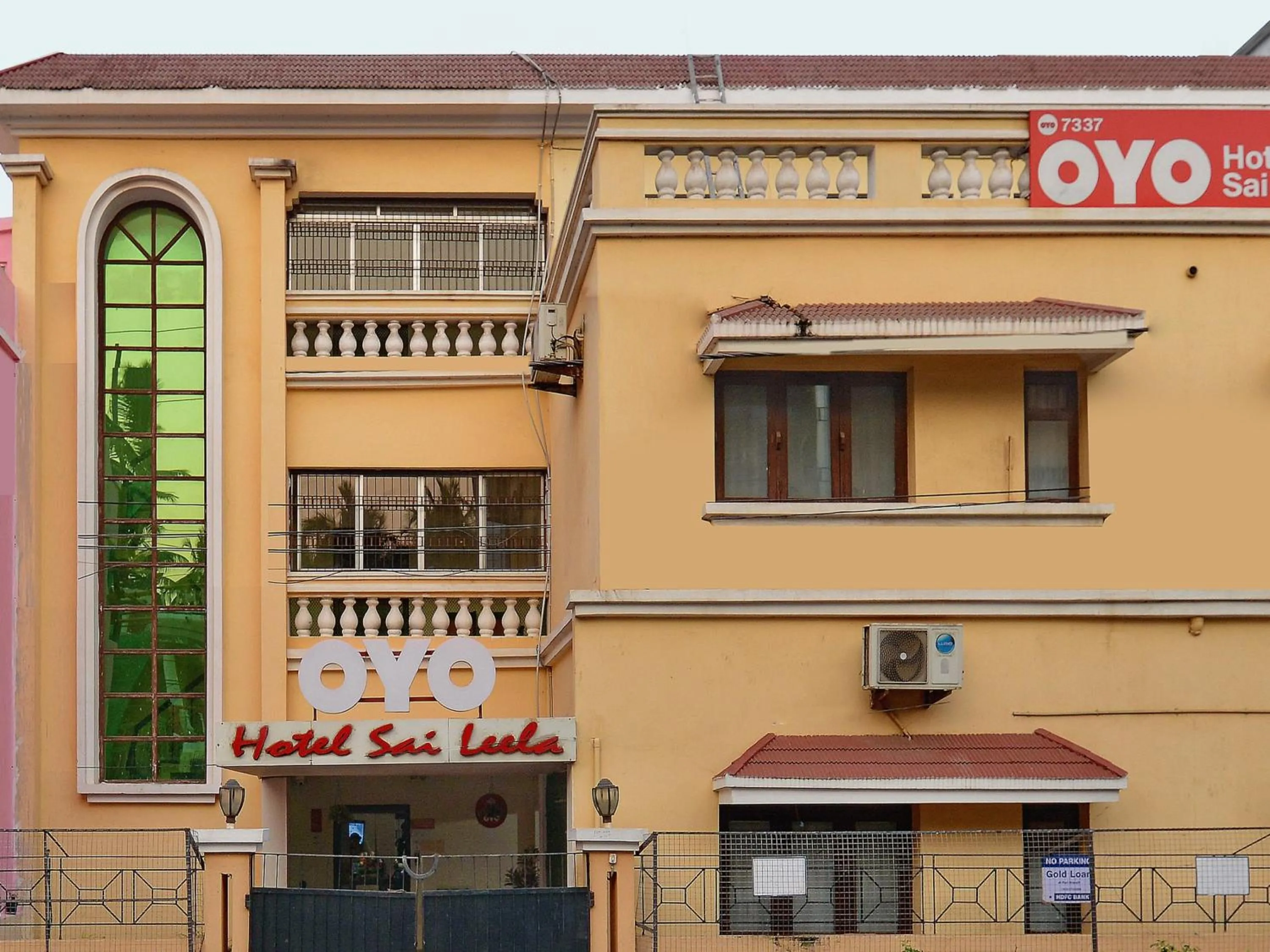 Facade/entrance in Super Hotel O Sai Leela