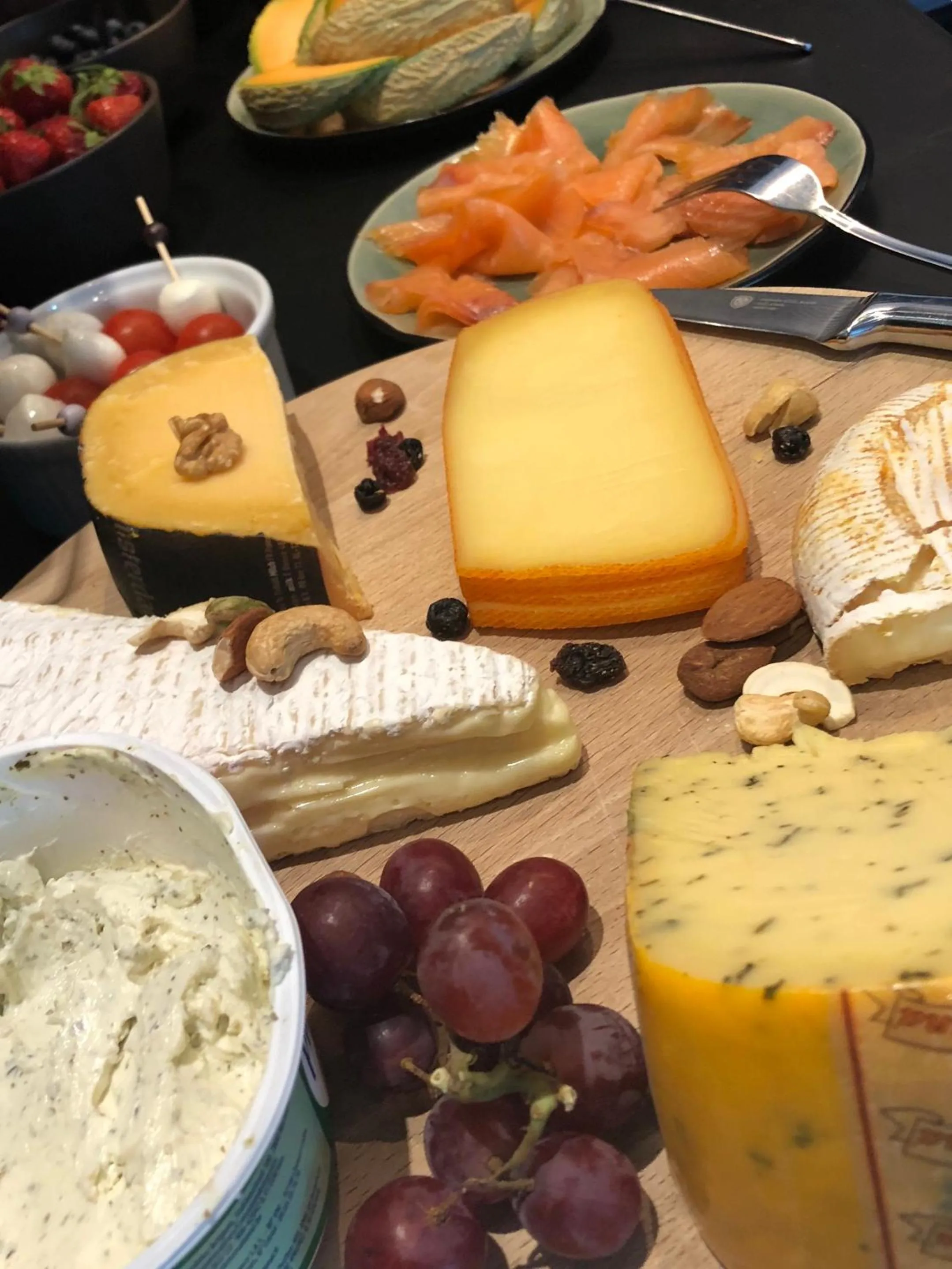 Food close-up in Axis Hotel