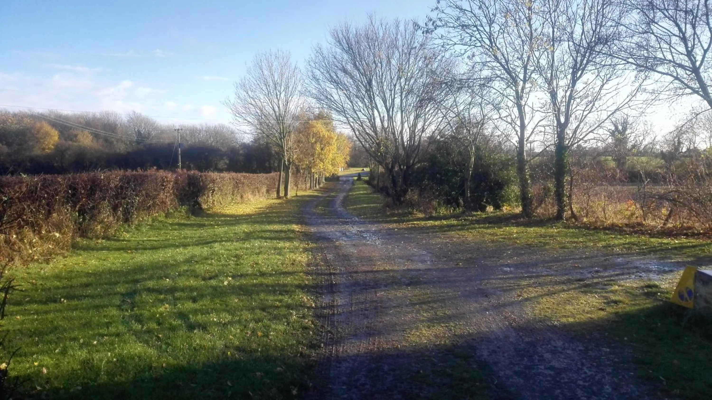 On site in Brampton Dales Farm