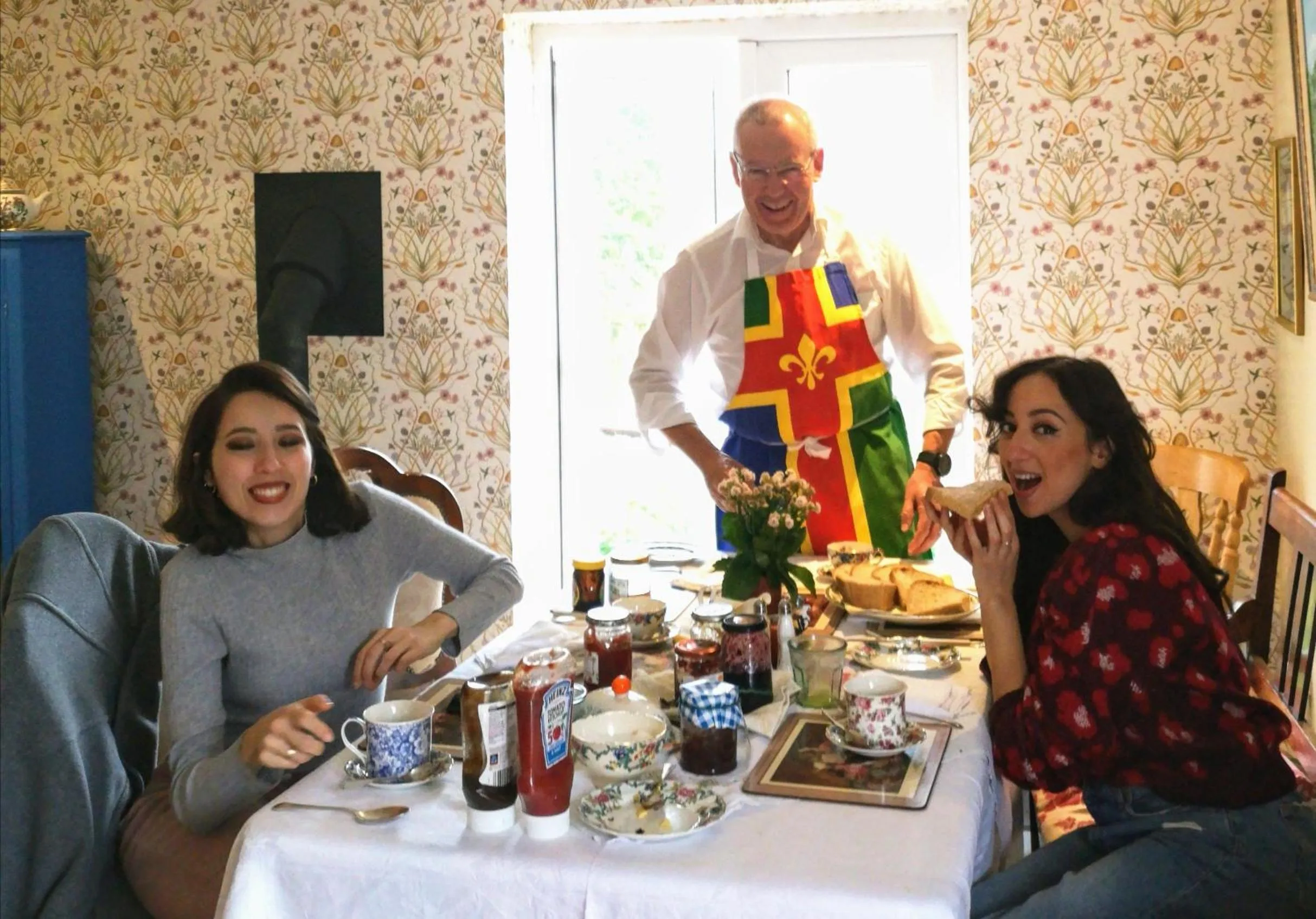 Dining area in Brampton Dales Farm