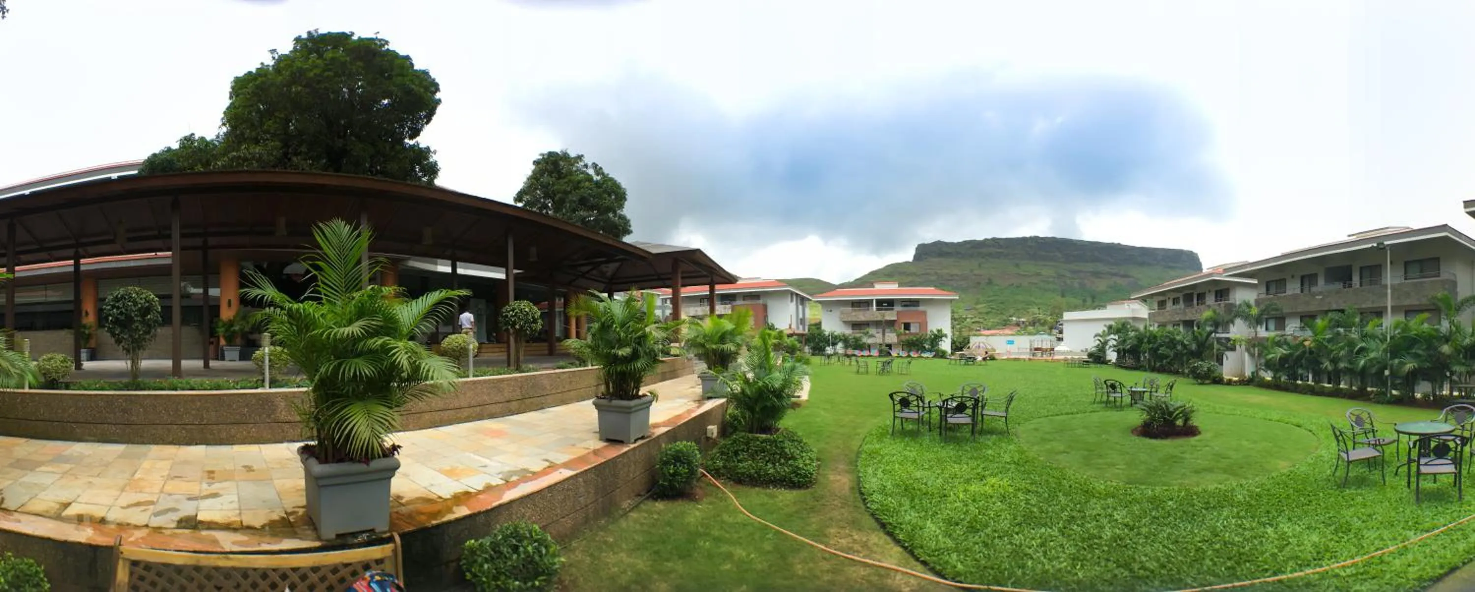 Garden in Club Mahindra Hatgad