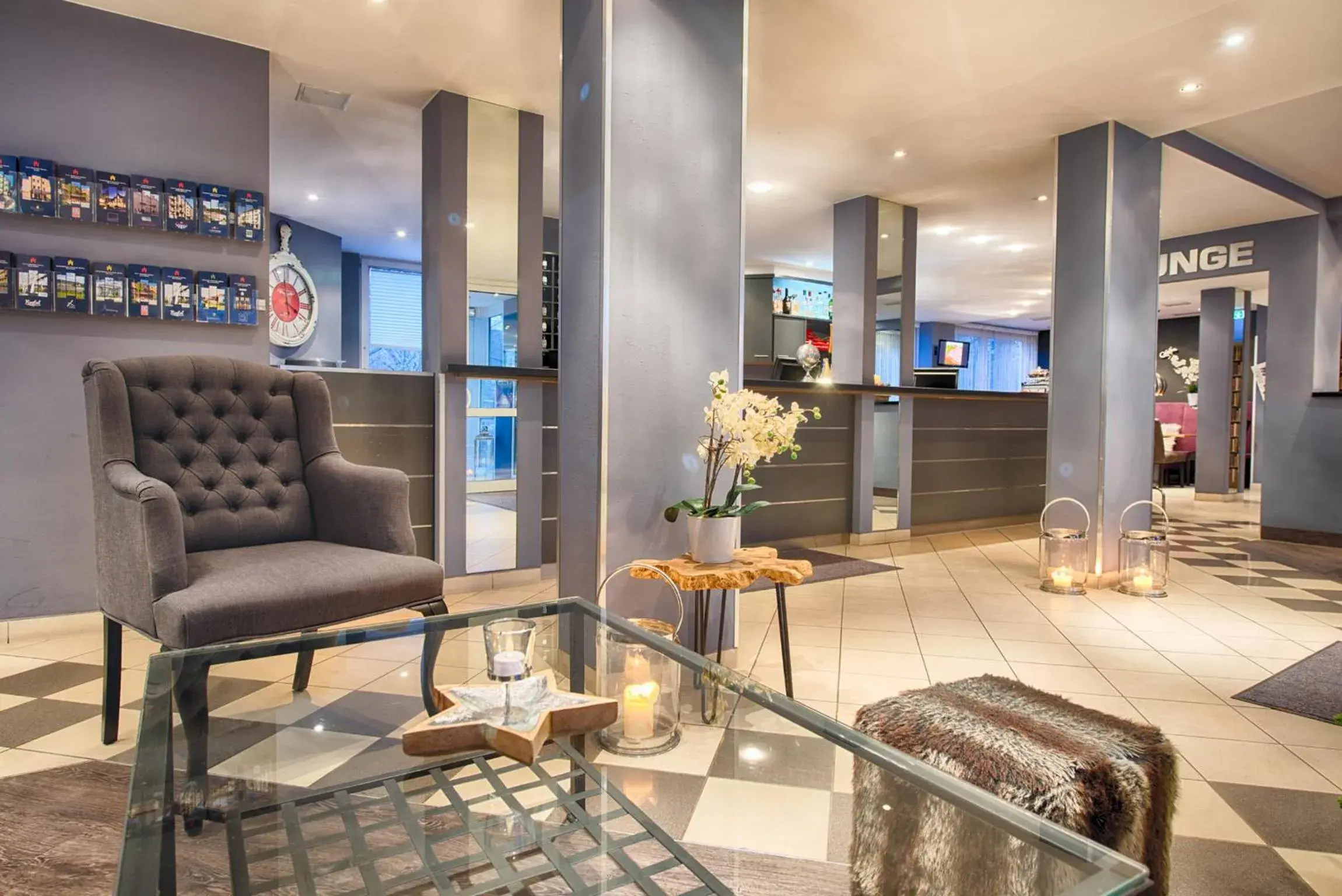 Lobby or reception in enjoy hostel Berlin City West Lobby or reception in enjoy hostel Berlin City West