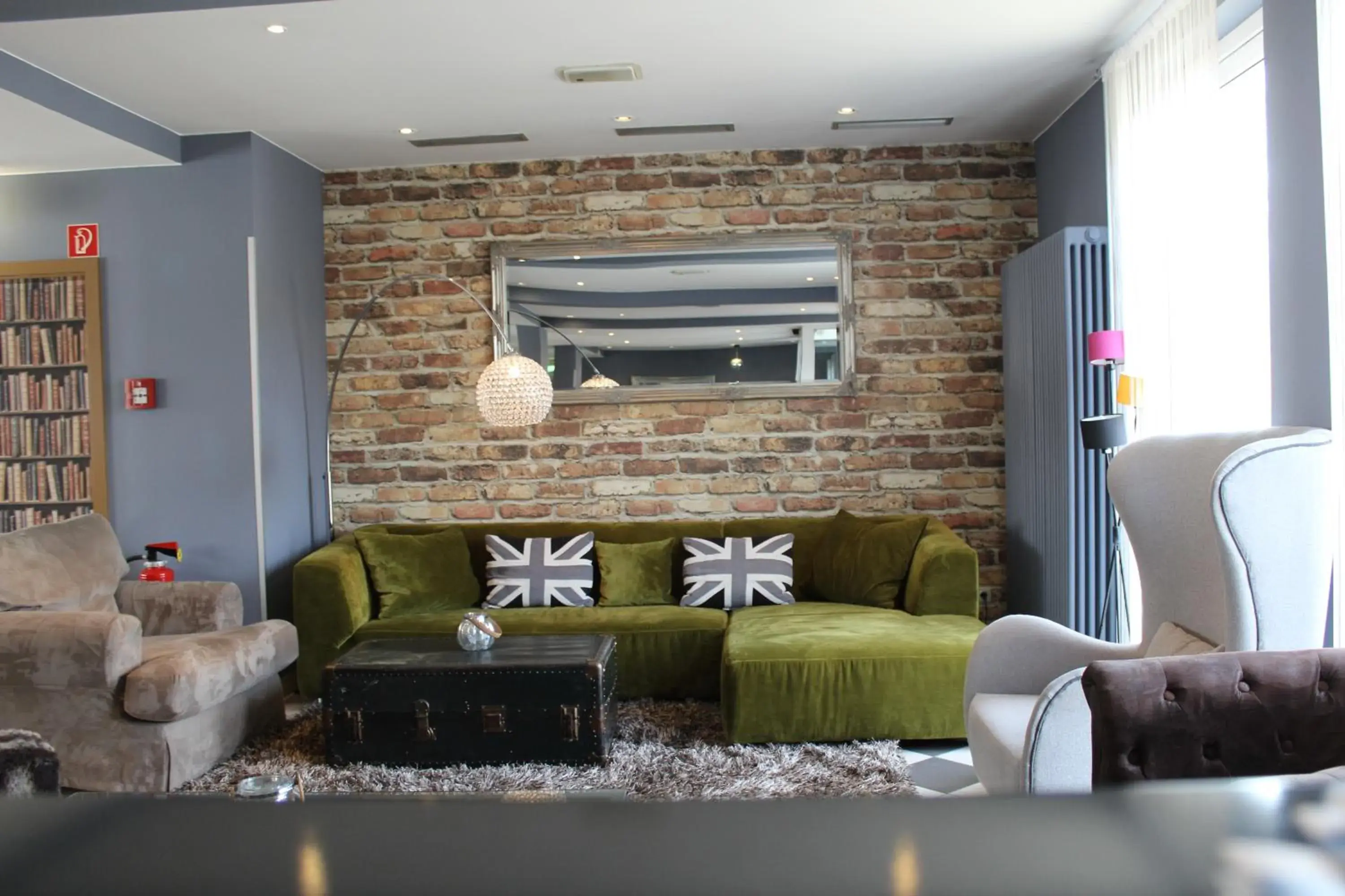 Lobby or reception in enjoy hostel Berlin City West Lobby or reception in enjoy hostel Berlin City West