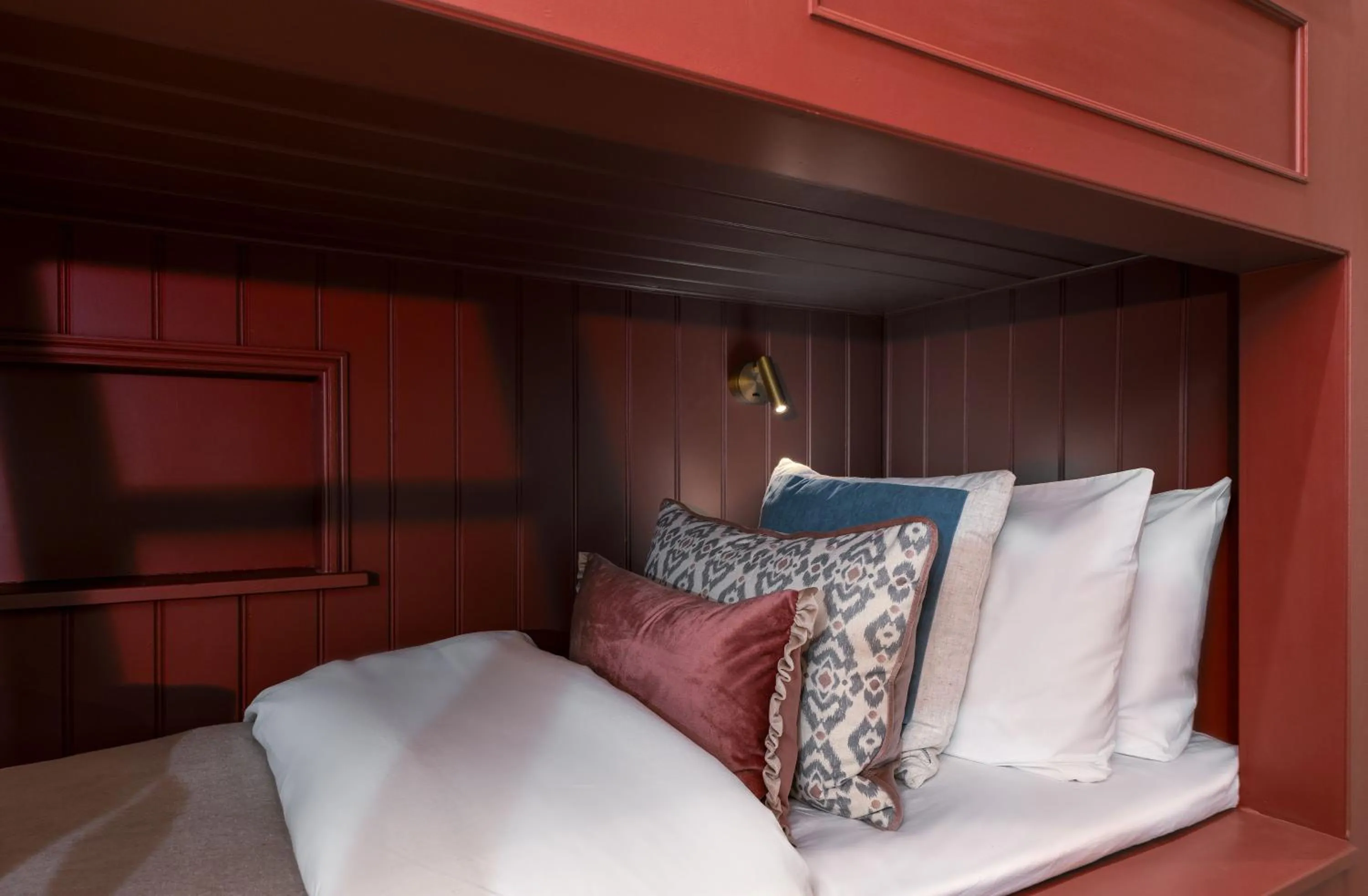 Bed in Munro Guest House