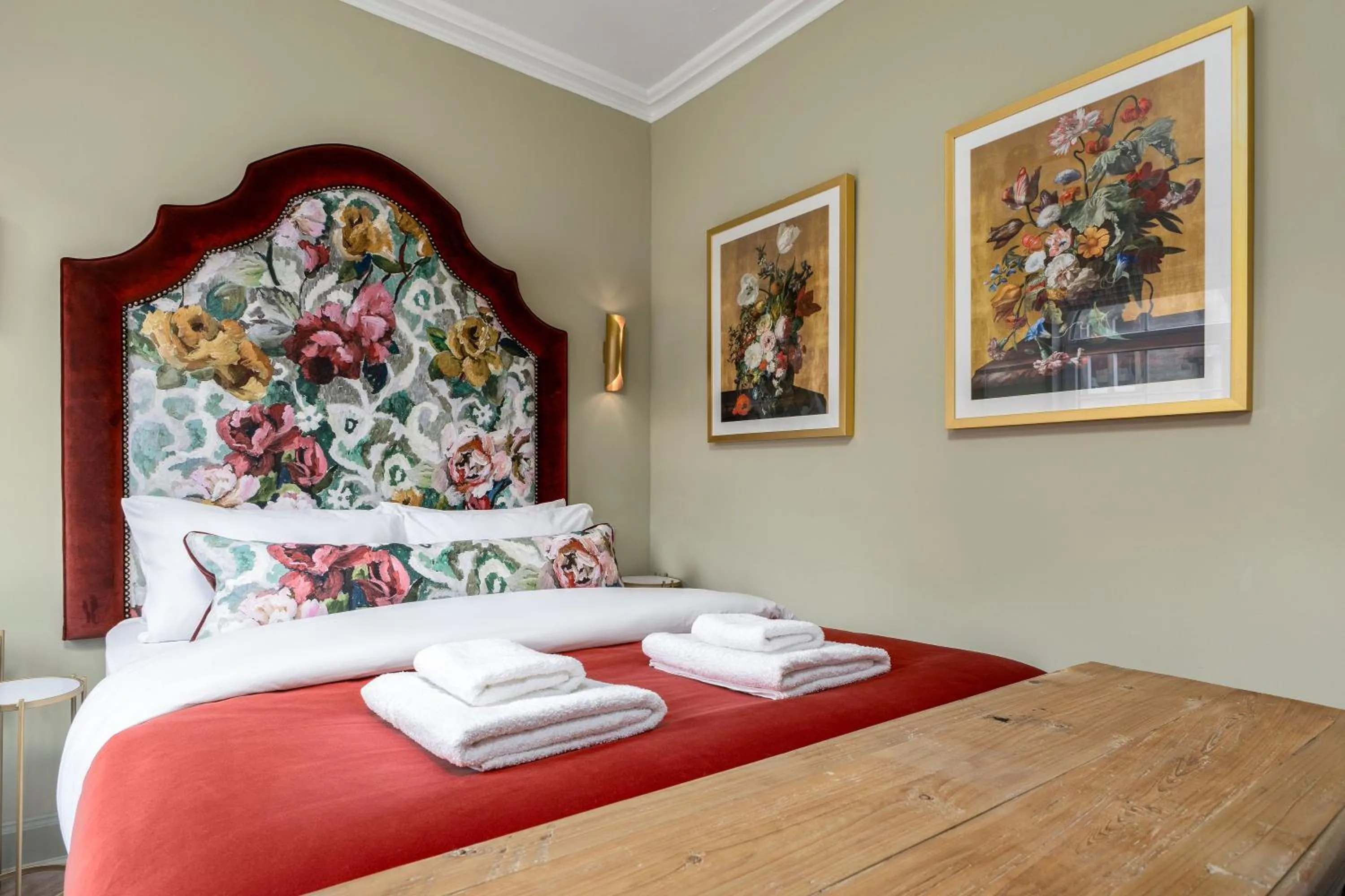 Bed in Munro Guest House