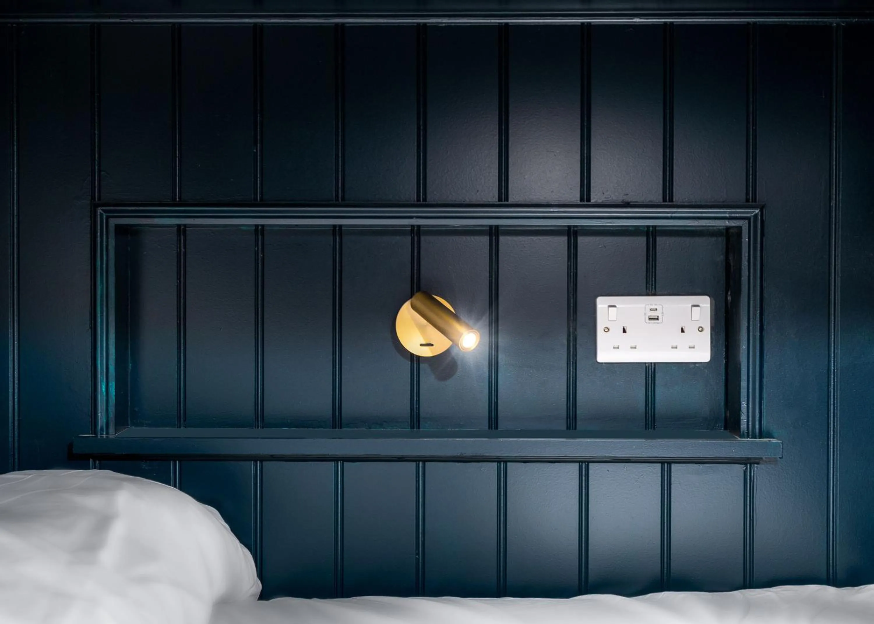 Bed in Munro Guest House