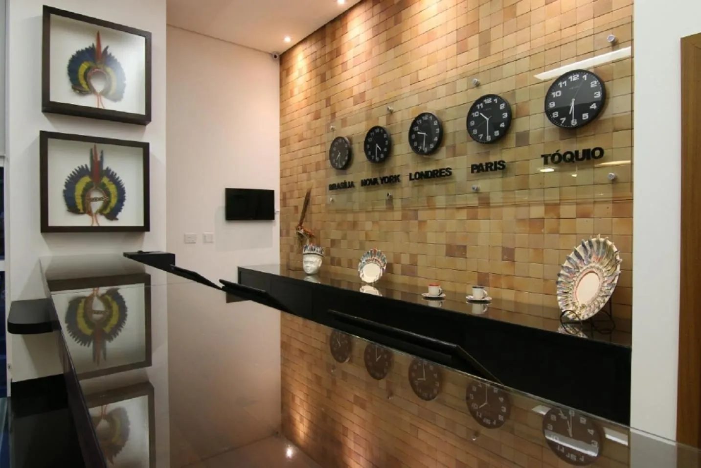 Lobby or reception in Tupyguá Brasil Hotel