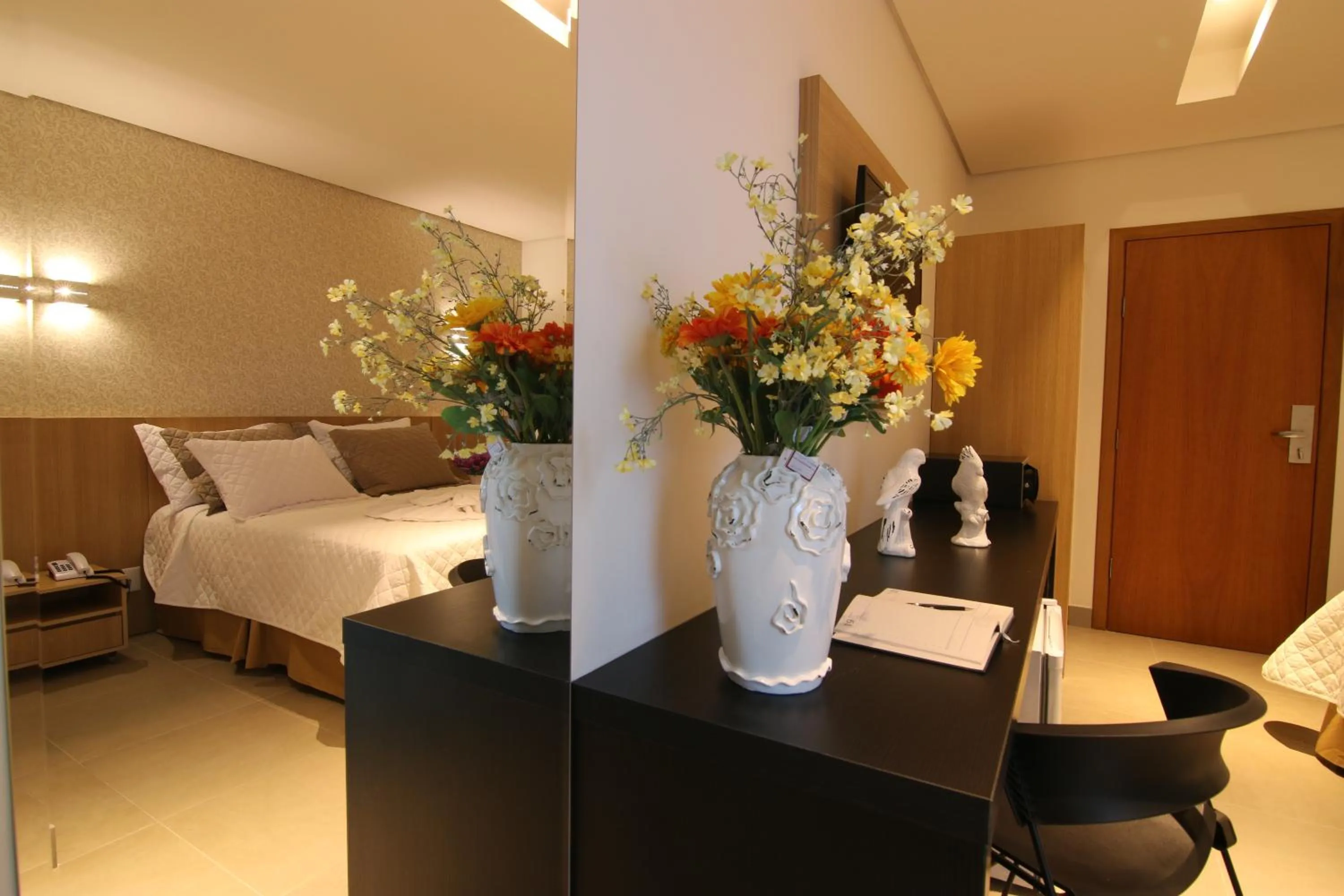 Bed in Tupyguá Brasil Hotel