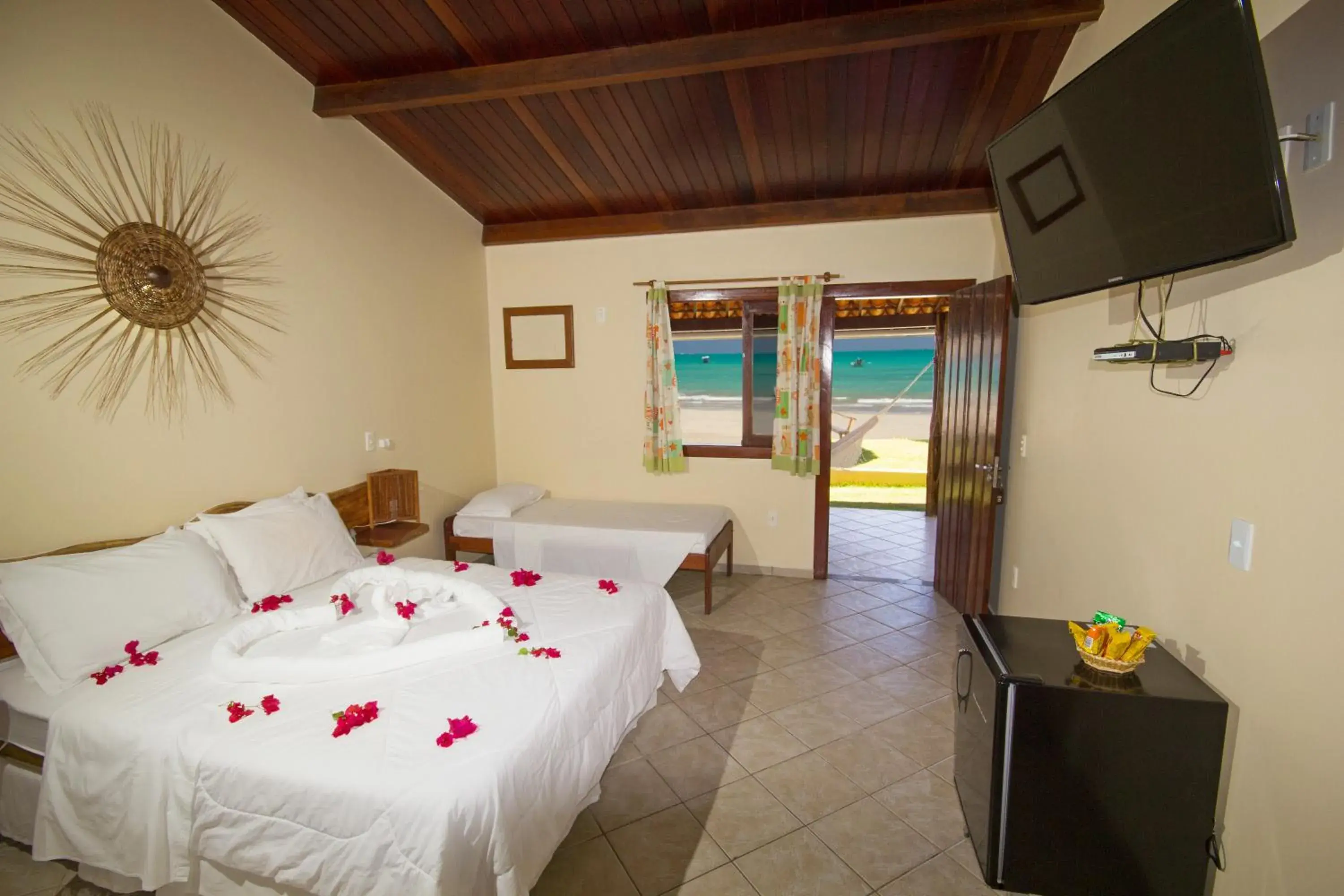 Deluxe Double Room with Balcony and Sea View in Pousada Portal do Maragogi Deluxe Double Room with Balcony and Sea View in Pousada Portal do Maragogi