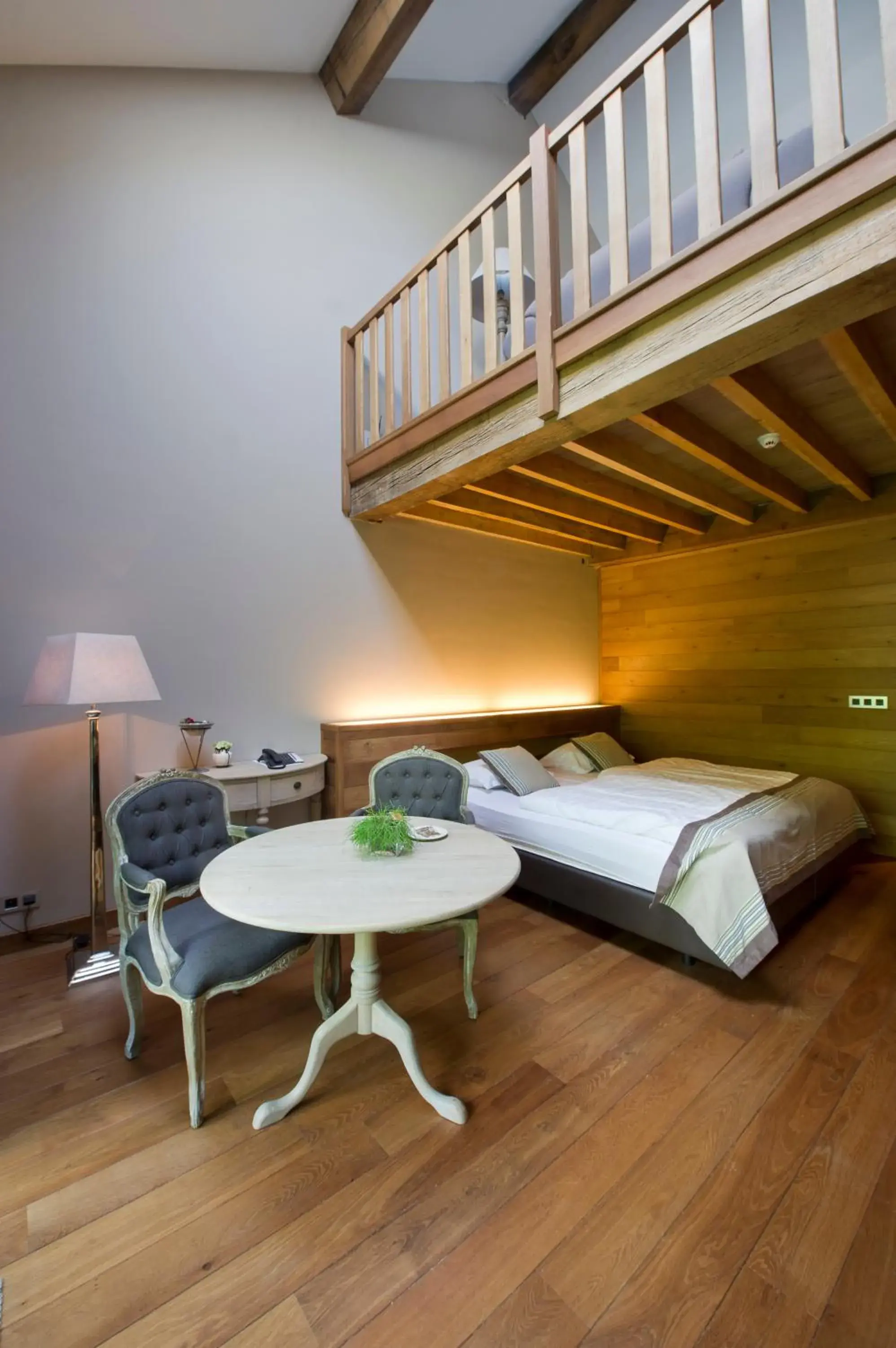 Duplex Quadruple Room in Hotel La Ferronniere Duplex Quadruple Room in Hotel La Ferronniere