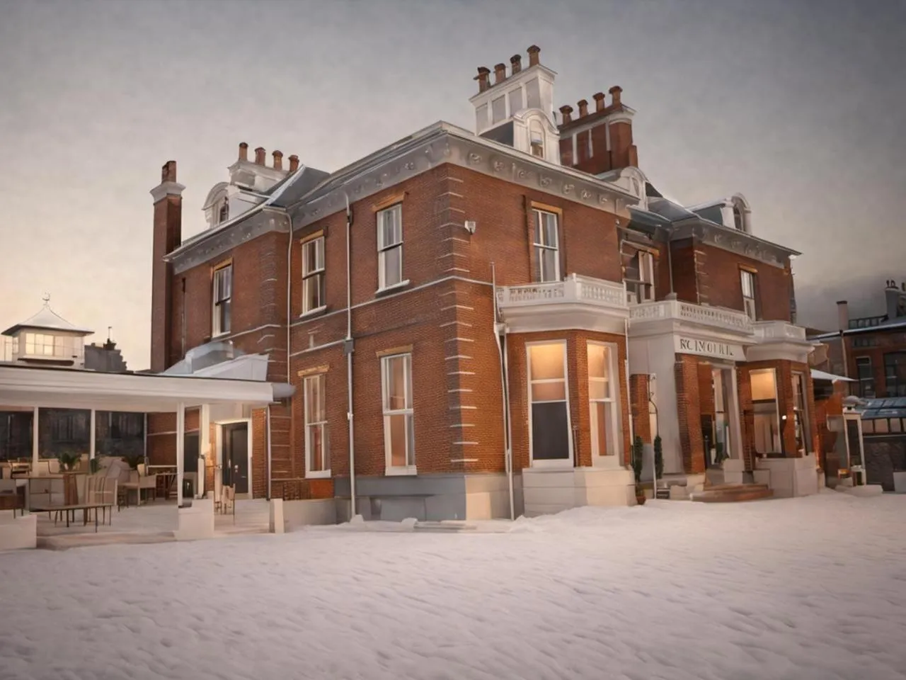 Property building in The Royal Hotel Elgin