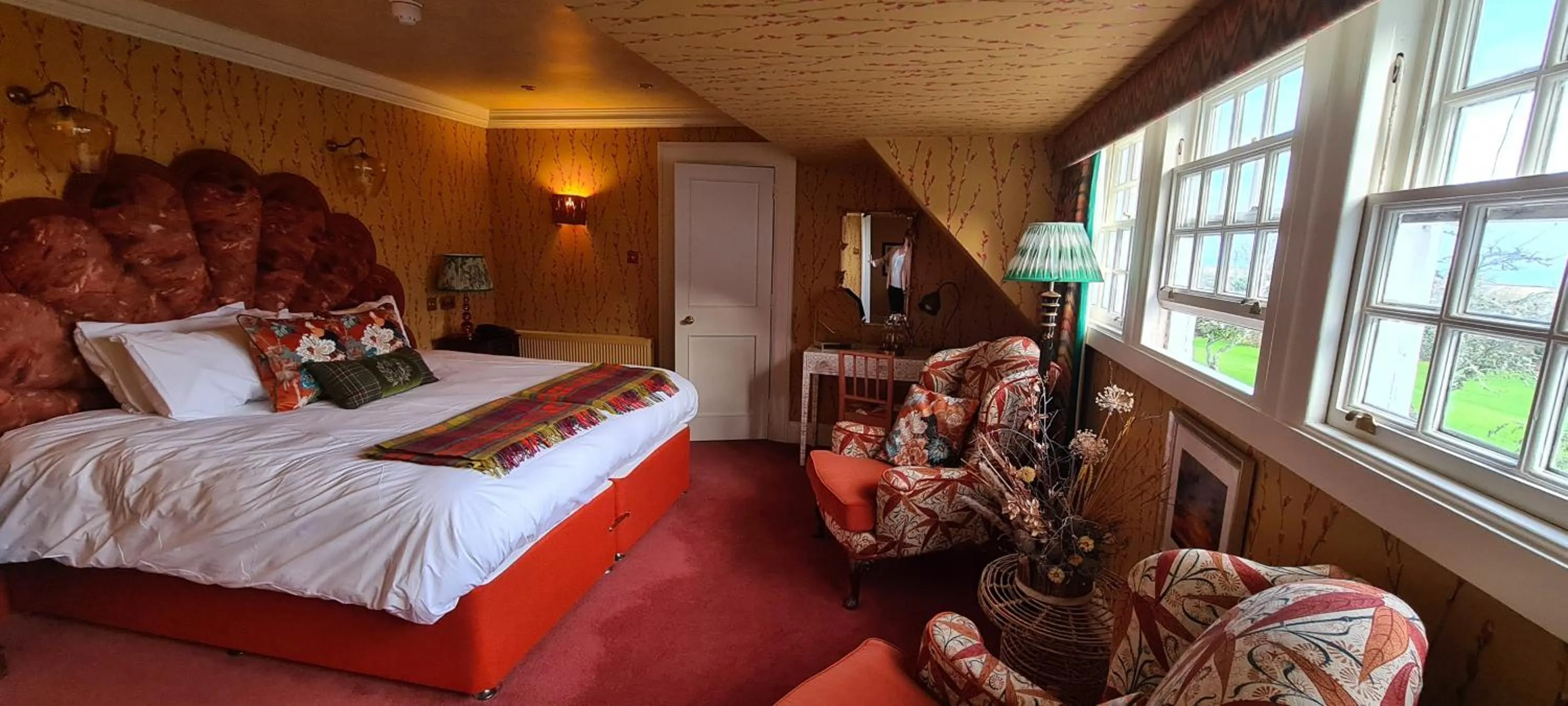 Bed in The Glenmorangie House