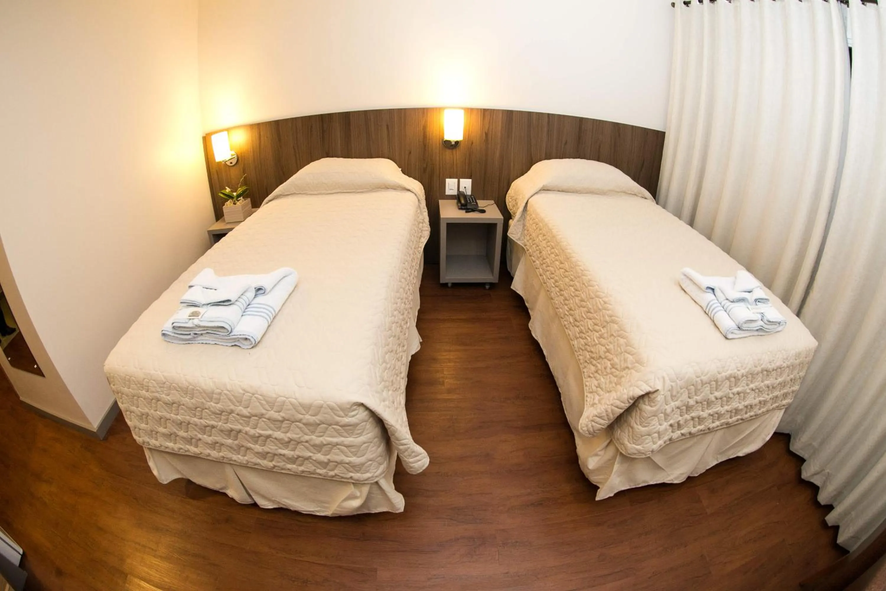 Bed in Hotel Dom Rafael Premium