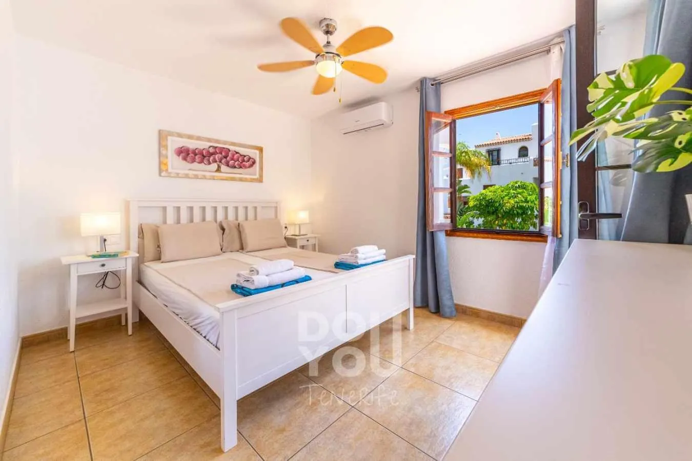 Bed in Apartment Fairways Club