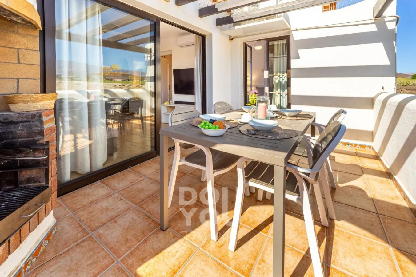 BBQ facilities in Apartment Fairways Club