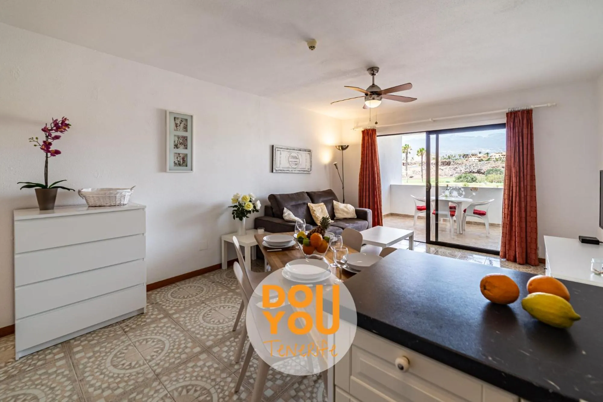 Living room in Apartment Fairways Club