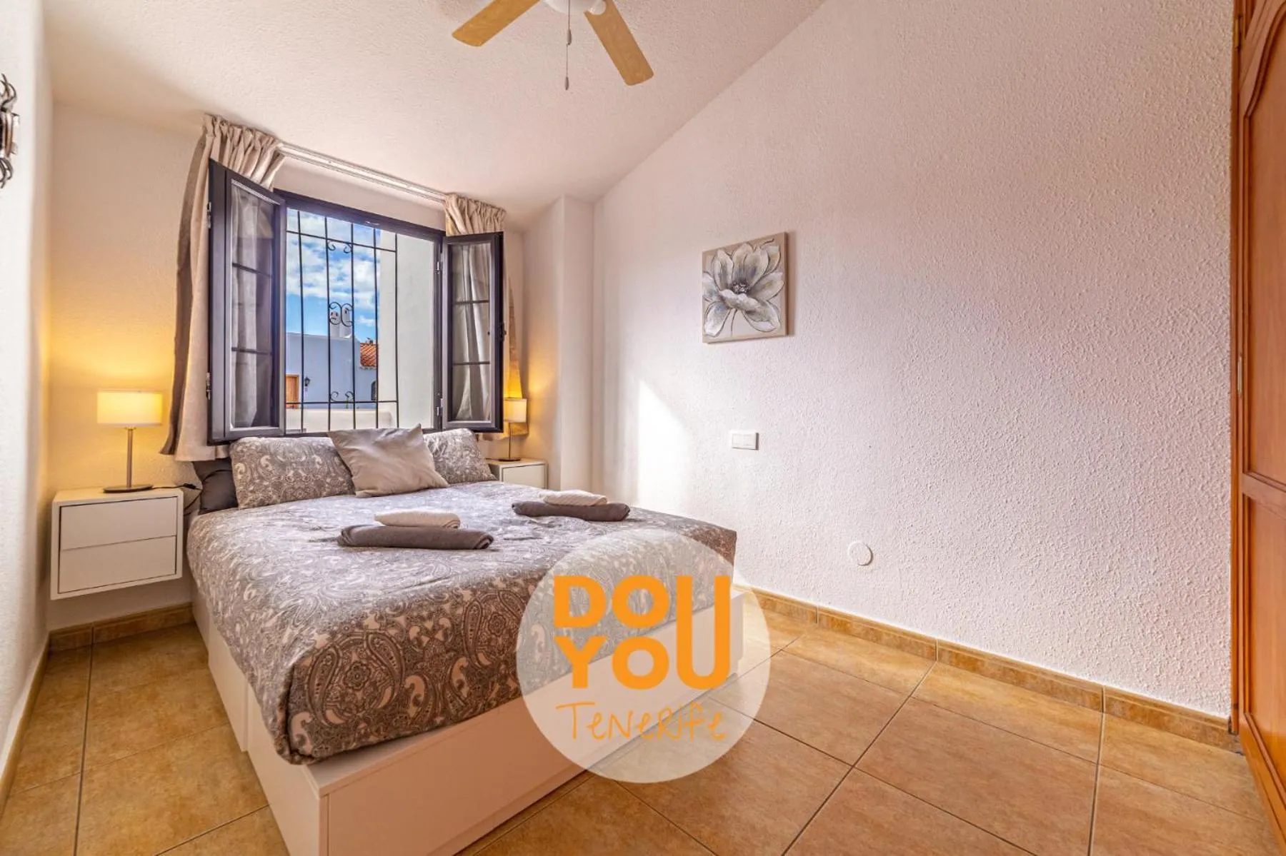 Bedroom, Bed in Apartment Fairways Club