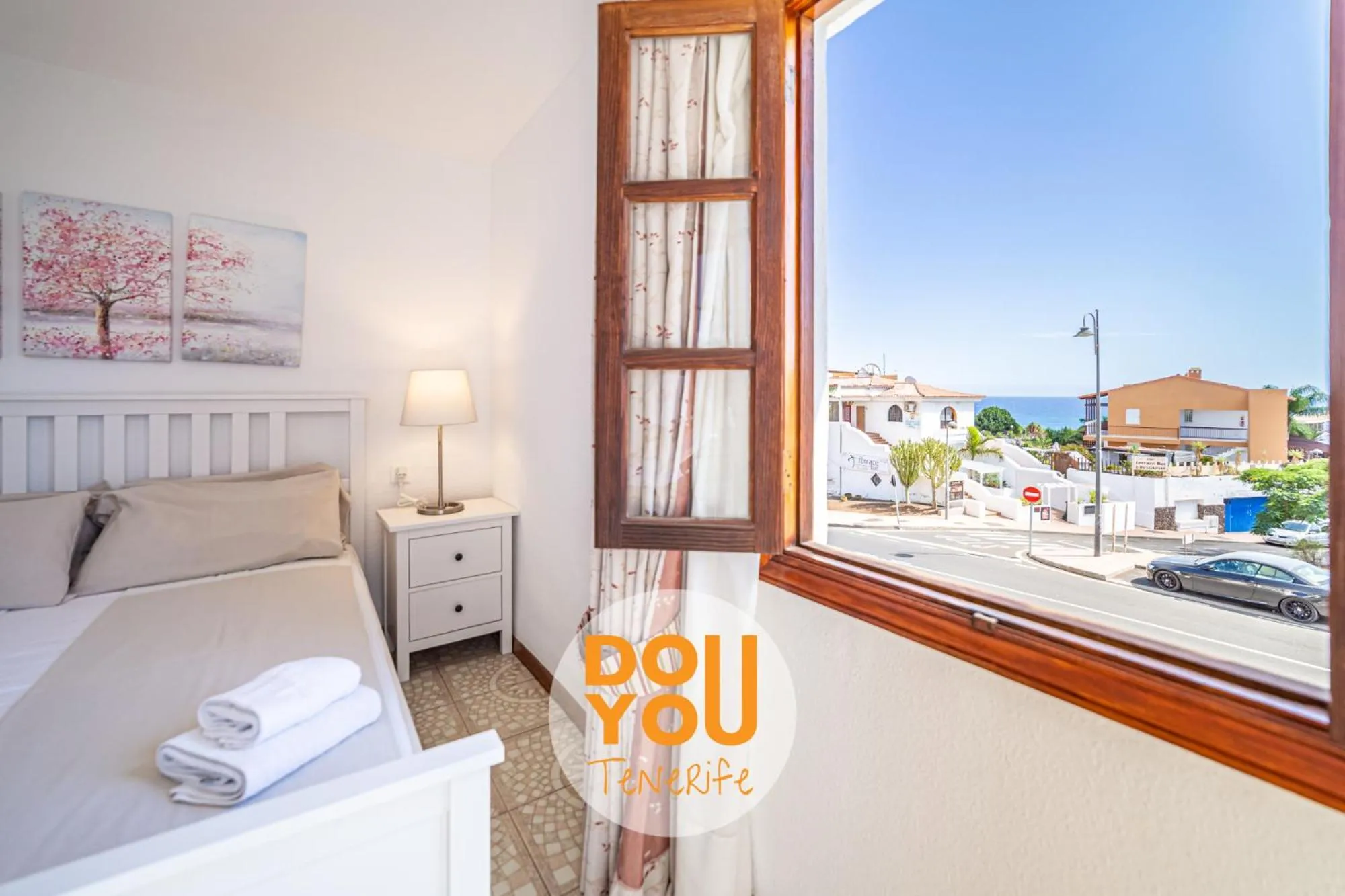 Bedroom, Bed in Apartment Fairways Club