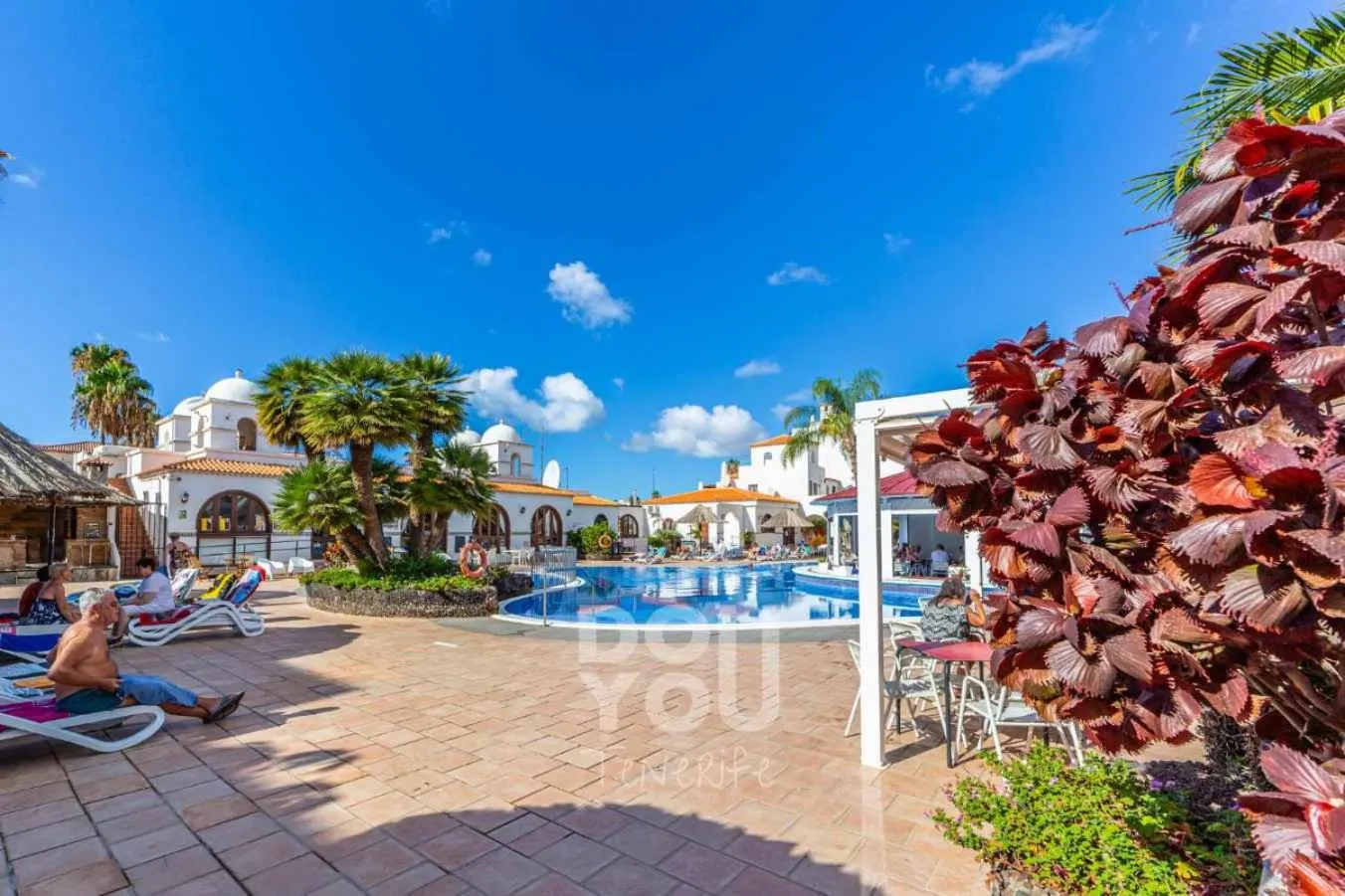 Pool view in Apartment Fairways Club