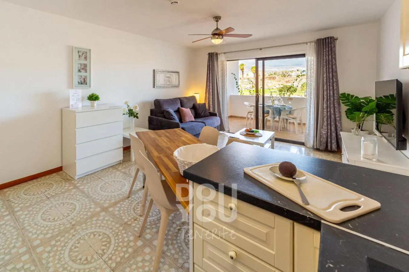 Living room in Apartment Fairways Club