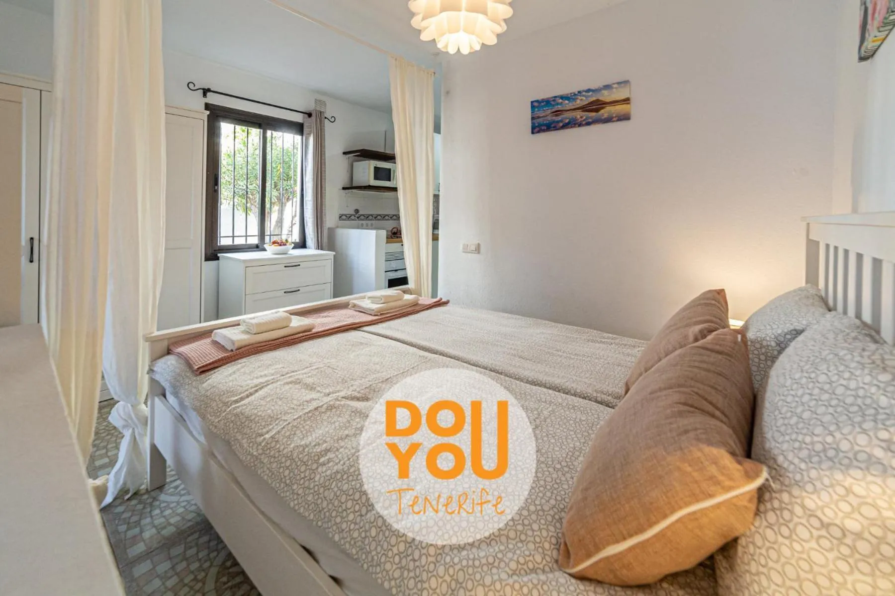 Bedroom, Bed in Apartment Fairways Club