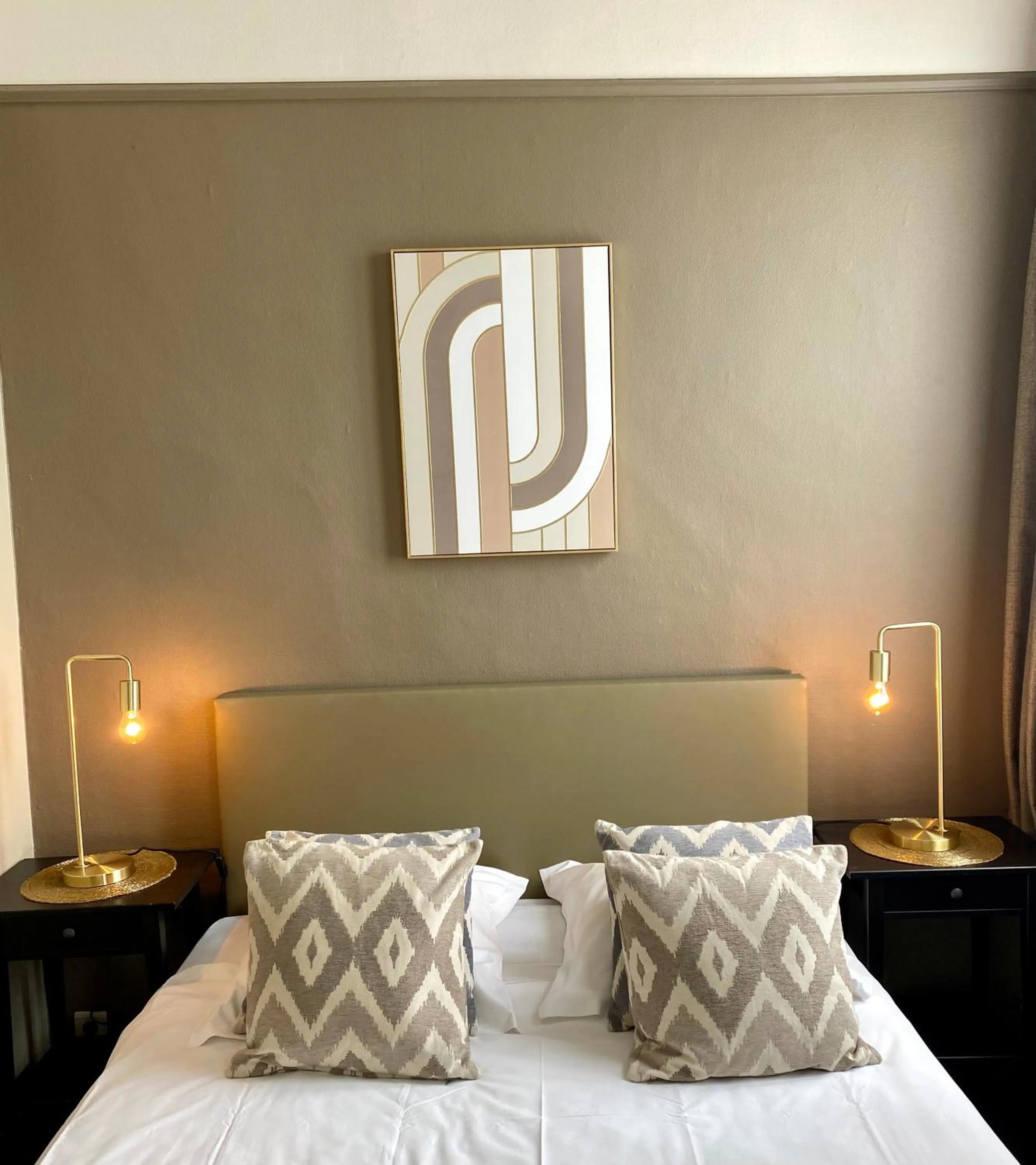 Bed in Logies Graaf Van Vlaanderen