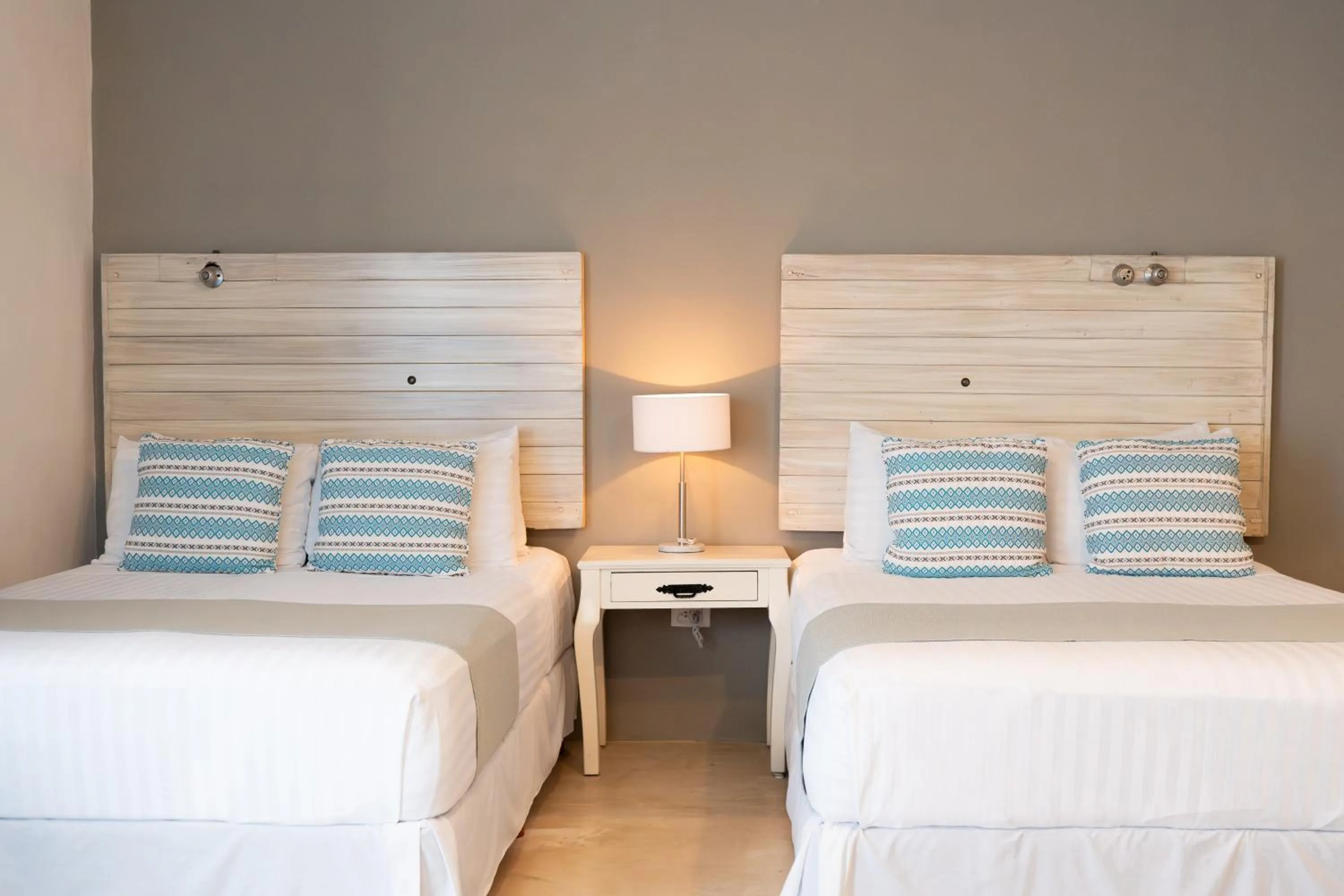 Bed in Hotel Siesta Holbox