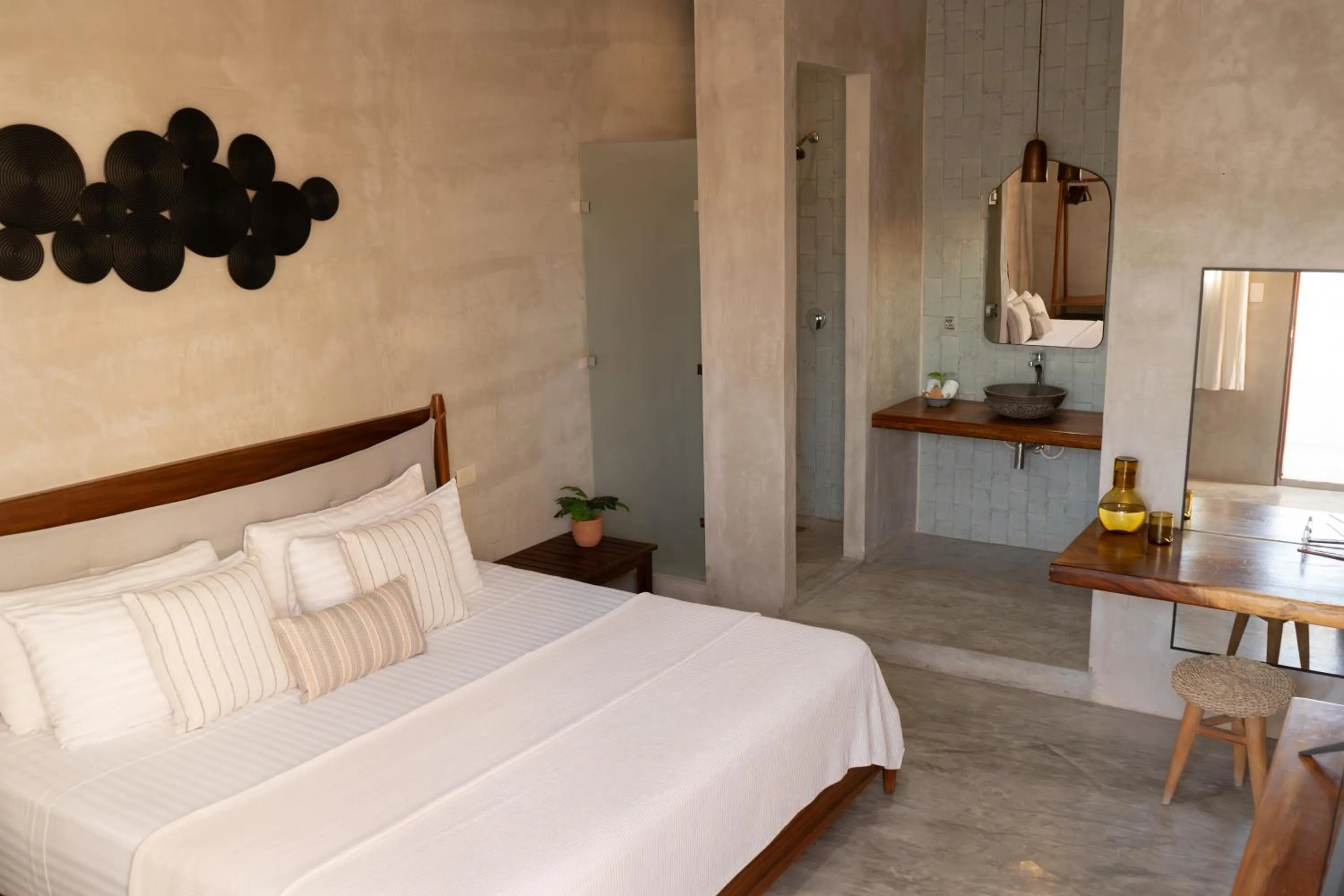 Photo of the whole room, Bed in Hotel Siesta Holbox